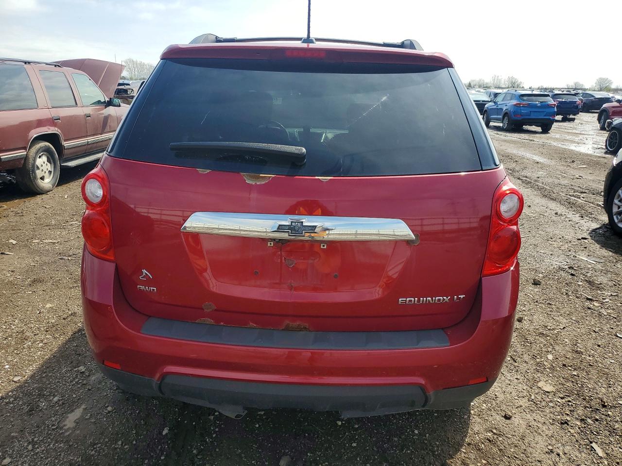 2015 Chevrolet Equinox Lt Red vin: 2GNFLFEKXF6289183