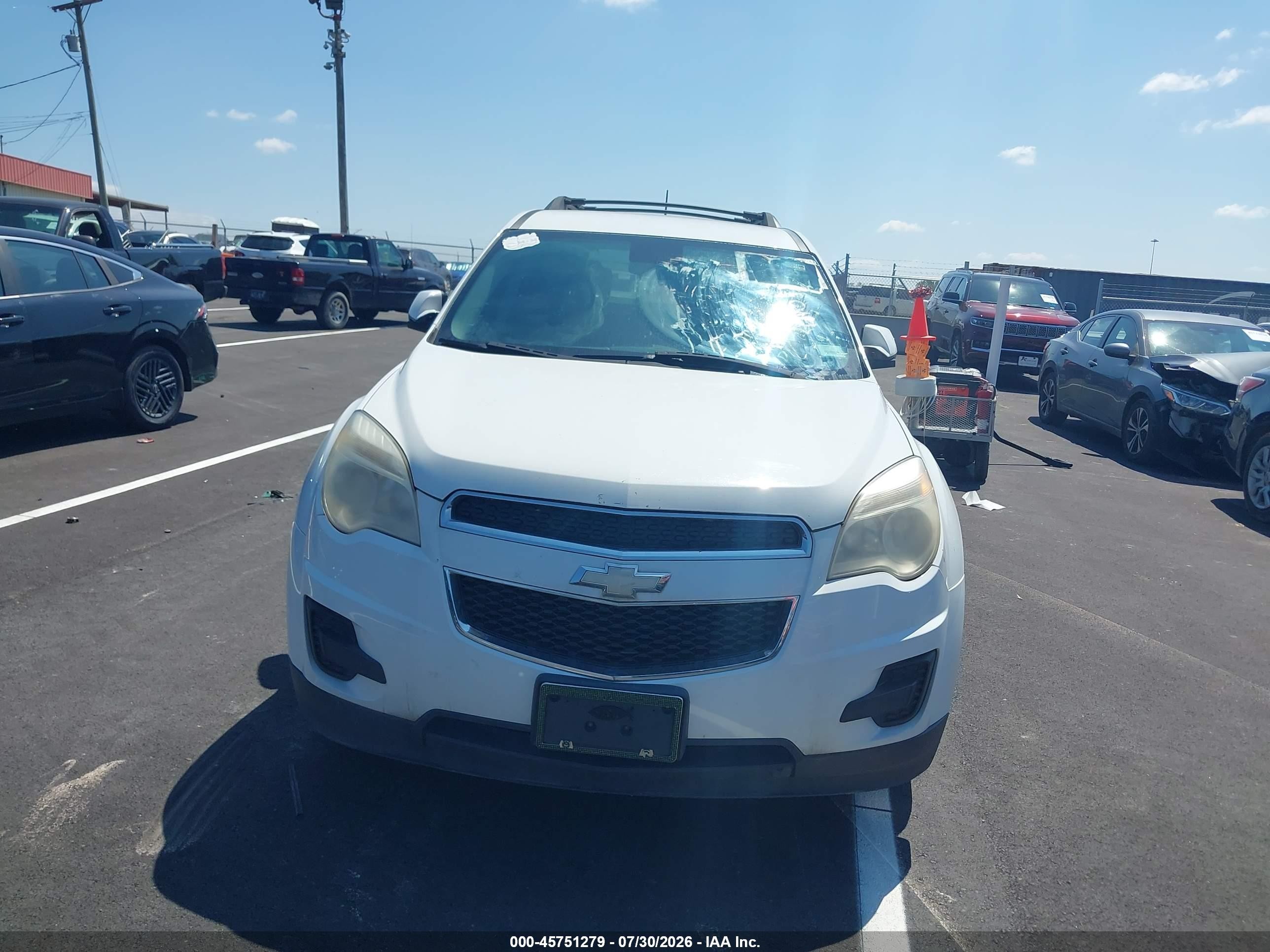 2015 Chevrolet Equinox 1lt White vin: 2GNFLFEKXF6321081