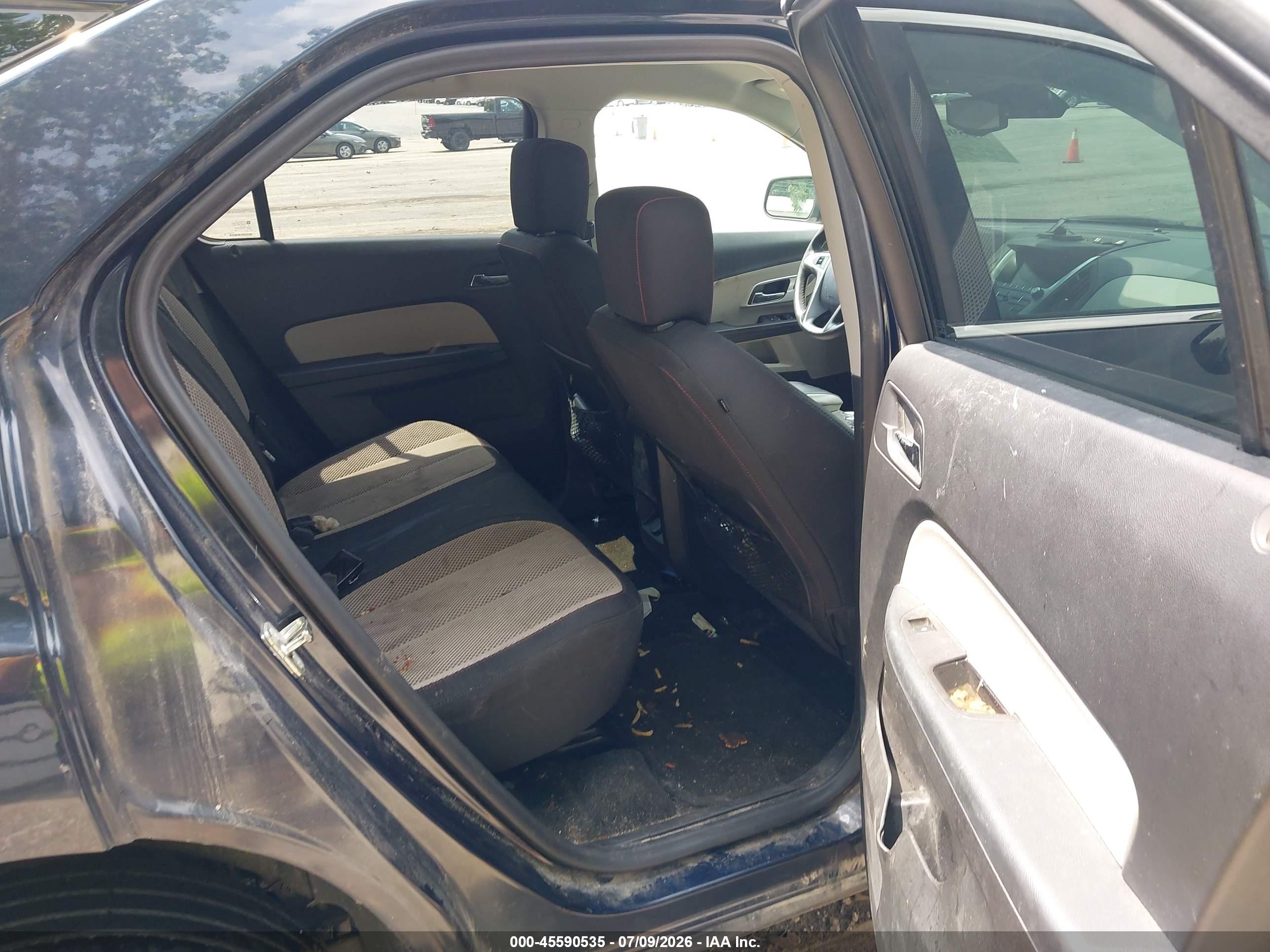 2015 Chevrolet Equinox Lt Синий vin: 2GNFLFEKXF6329908