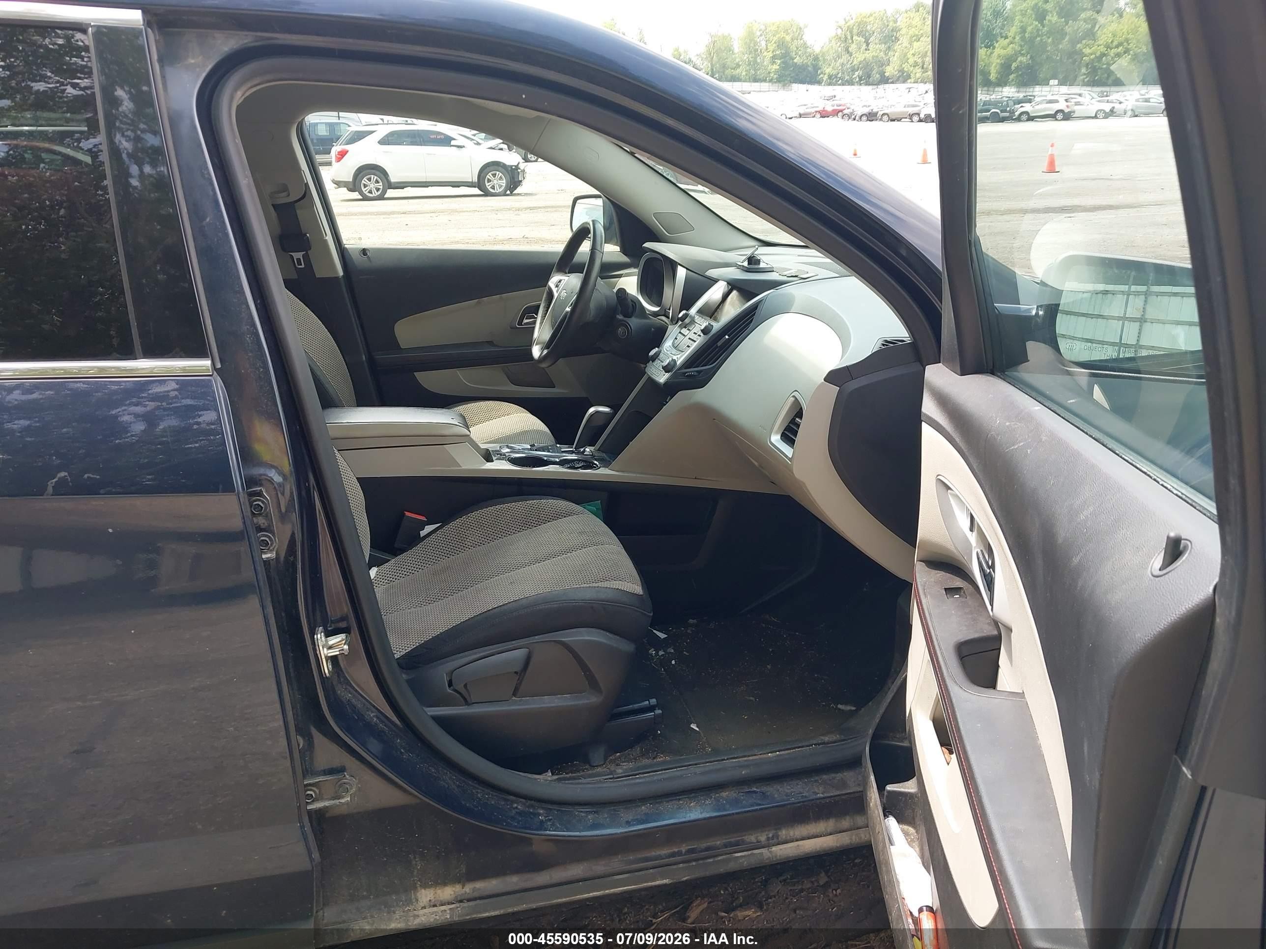 2015 Chevrolet Equinox Lt Синий vin: 2GNFLFEKXF6329908