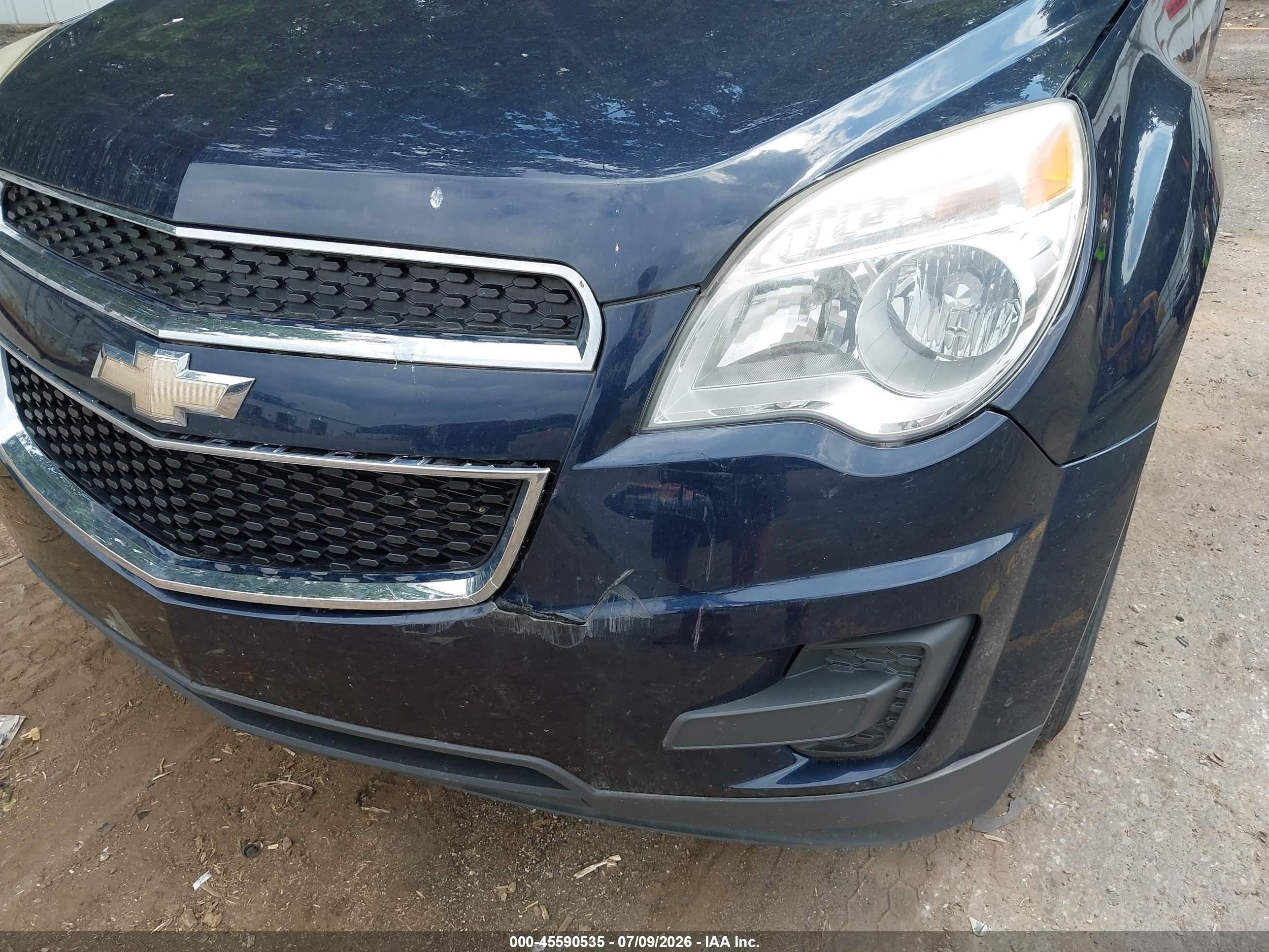 2015 Chevrolet Equinox Lt Синий vin: 2GNFLFEKXF6329908