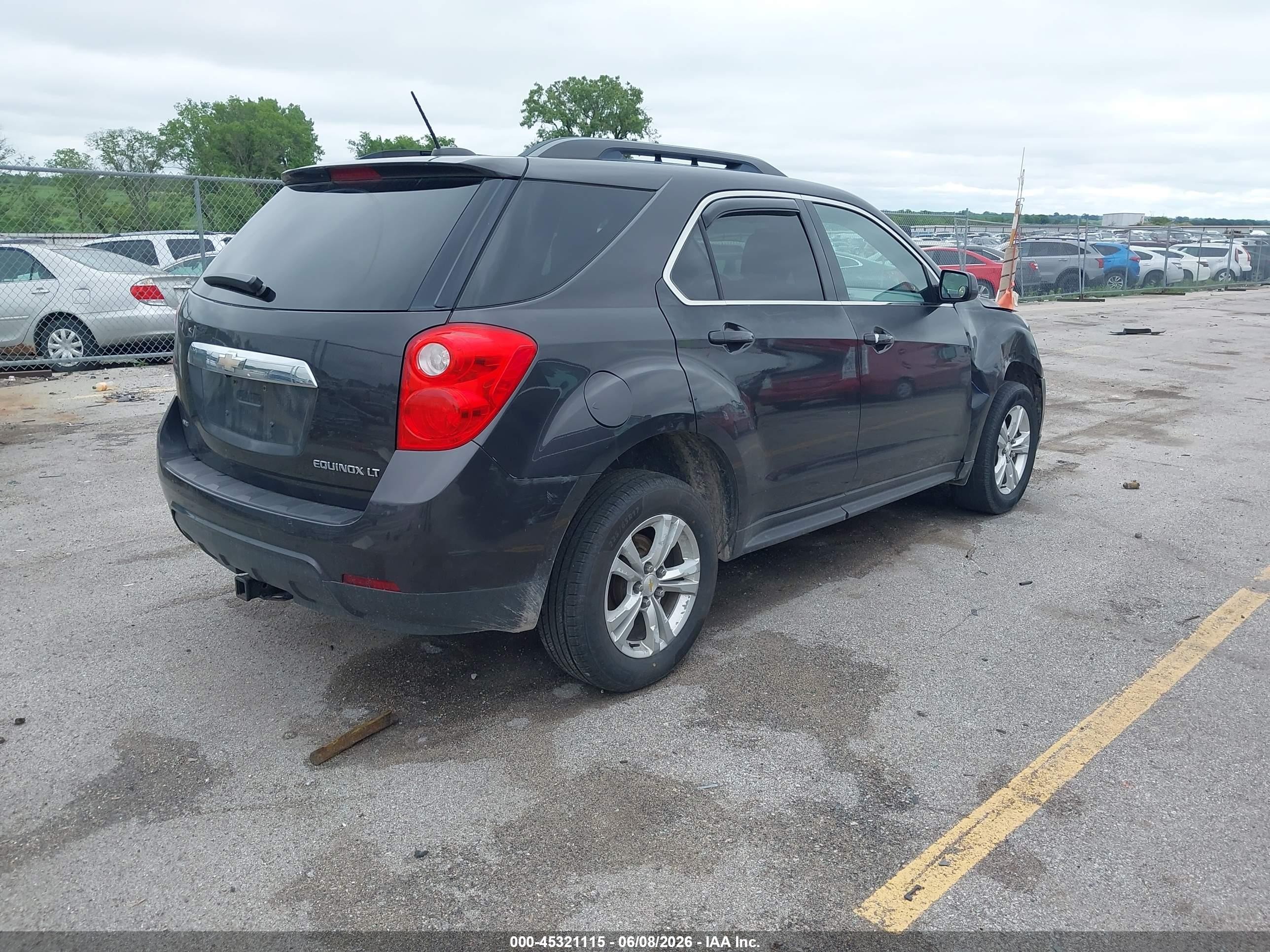 2015 Chevrolet Equinox 1lt Черный vin: 2GNFLFEKXF6383113