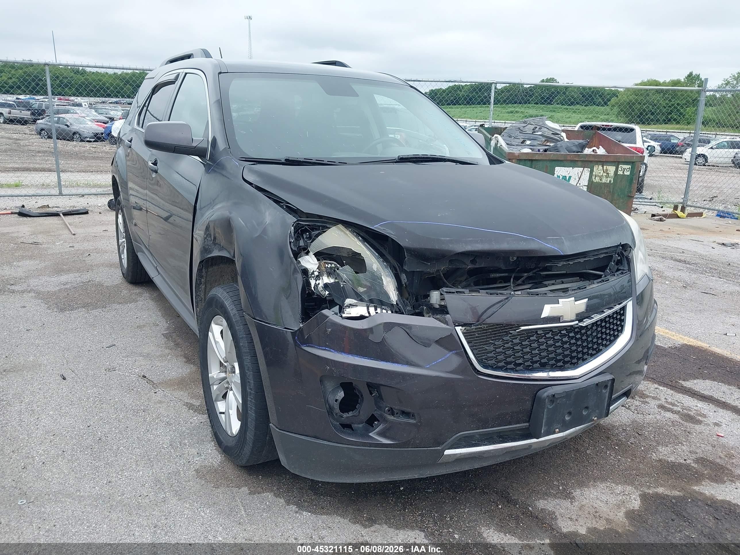 2015 Chevrolet Equinox 1lt Черный vin: 2GNFLFEKXF6383113