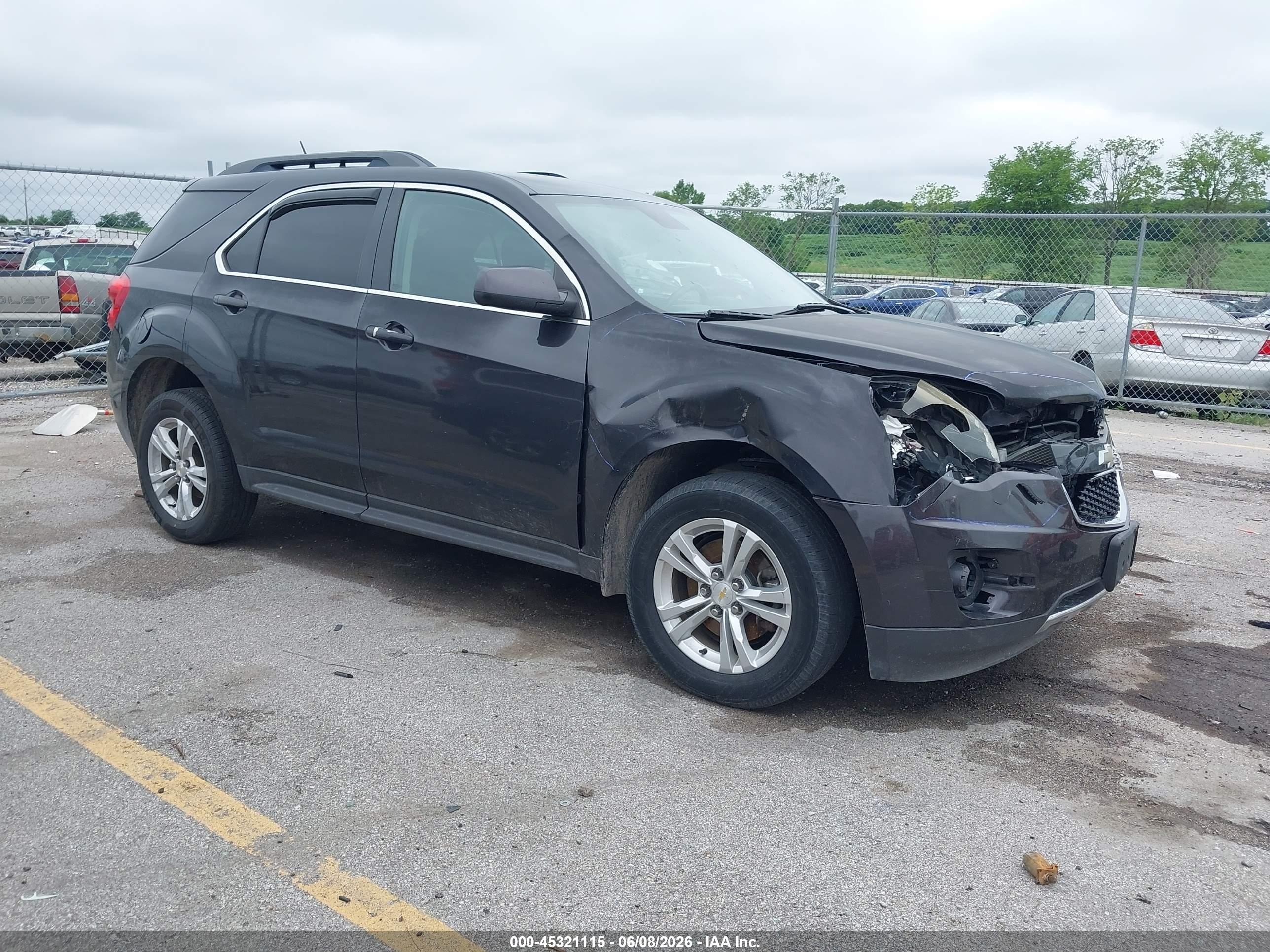 2015 Chevrolet Equinox 1lt Black vin: 2GNFLFEKXF6383113