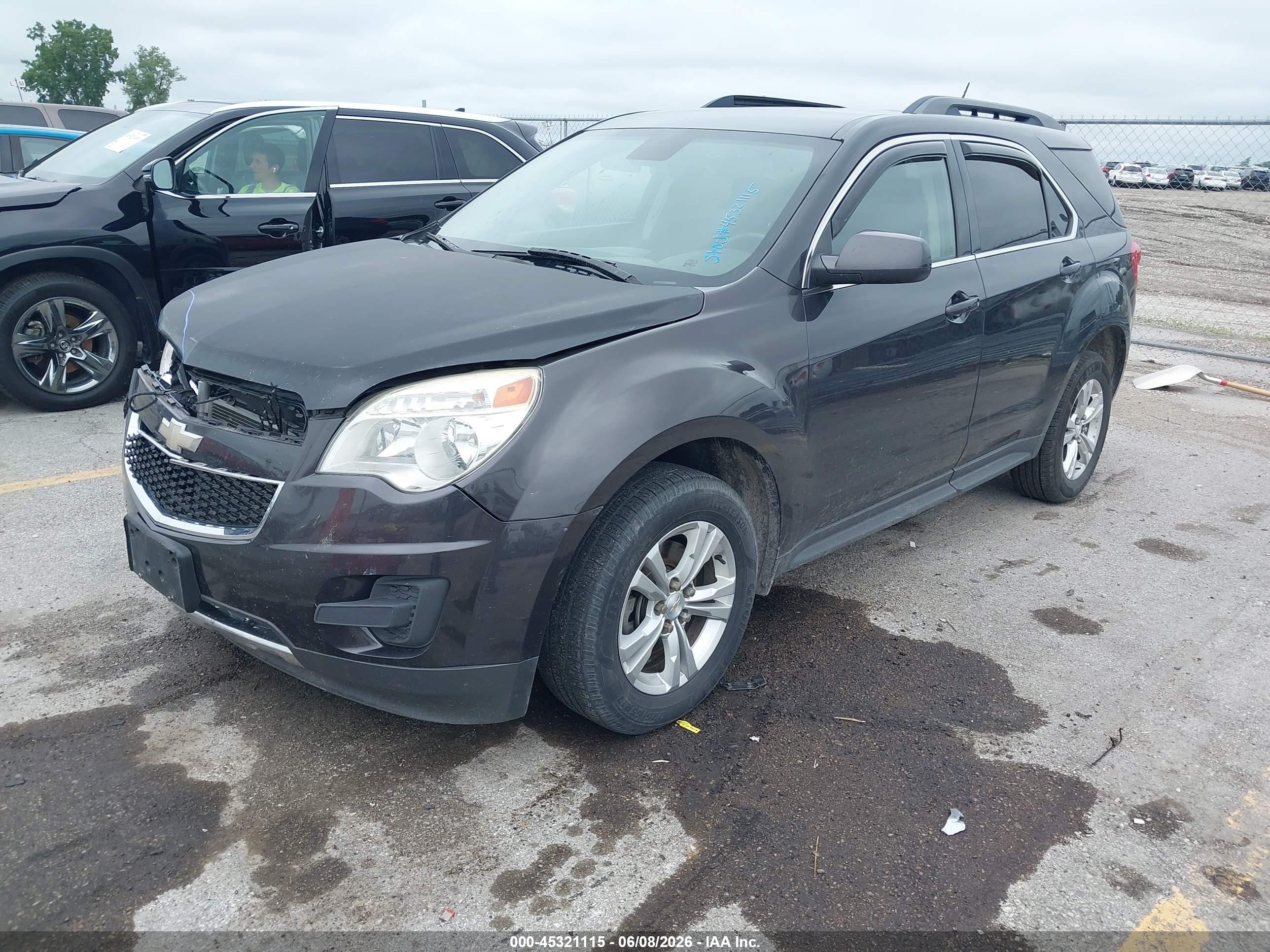 2015 Chevrolet Equinox 1lt Черный vin: 2GNFLFEKXF6383113