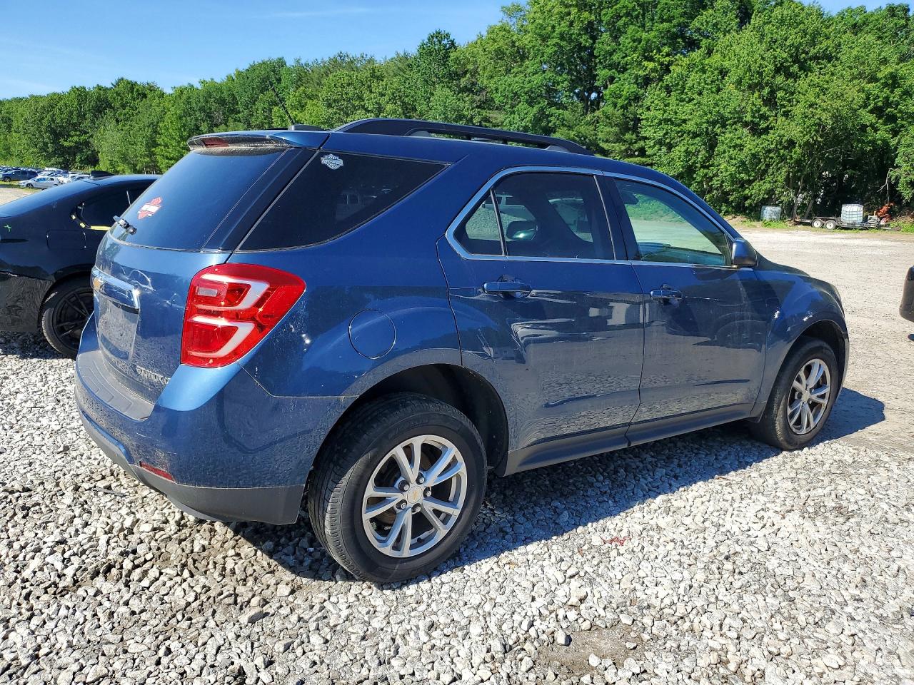 2016 Chevrolet Equinox Lt Blue vin: 2GNFLFEKXG6157431