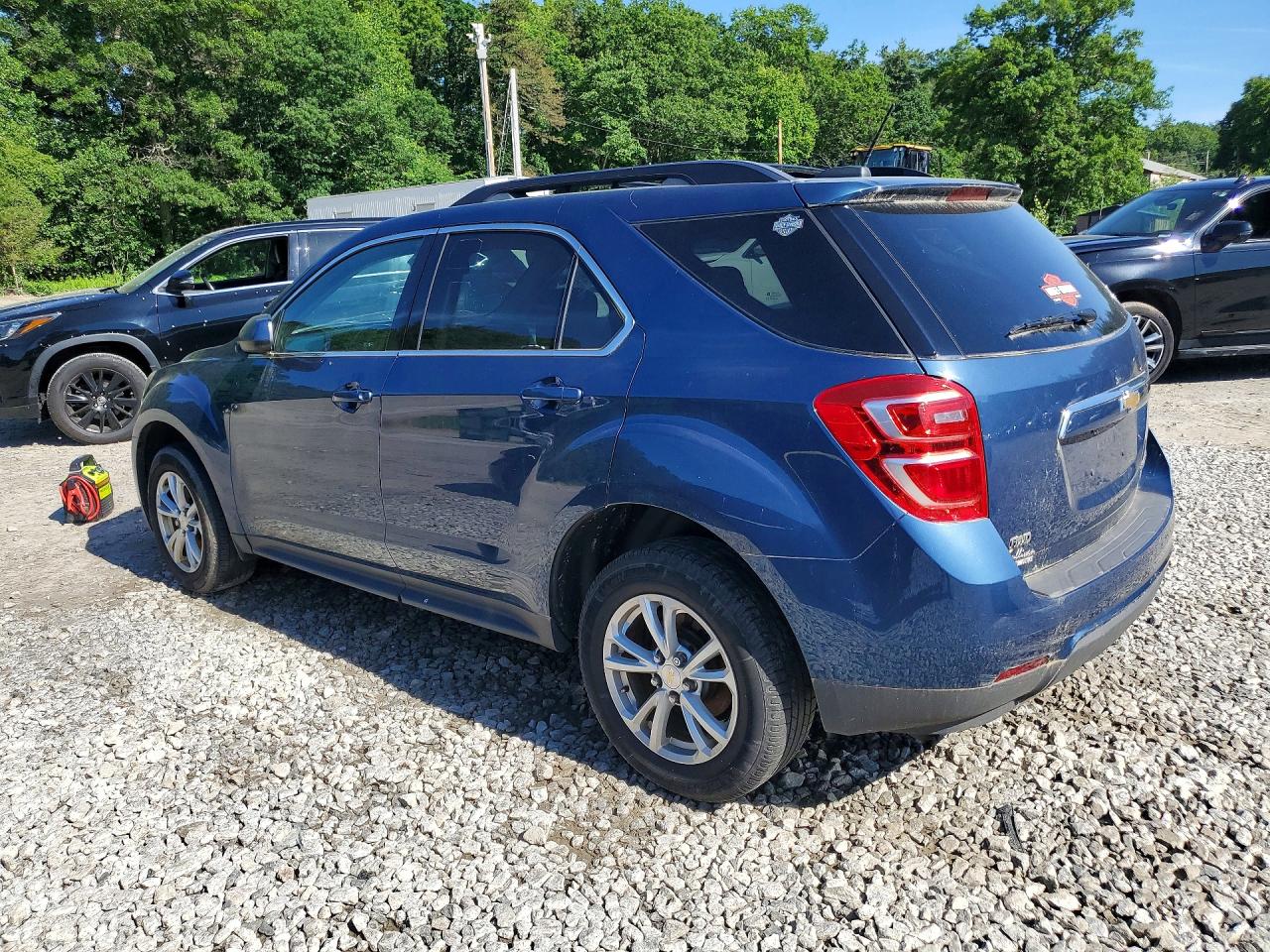 2016 Chevrolet Equinox Lt Blue vin: 2GNFLFEKXG6157431