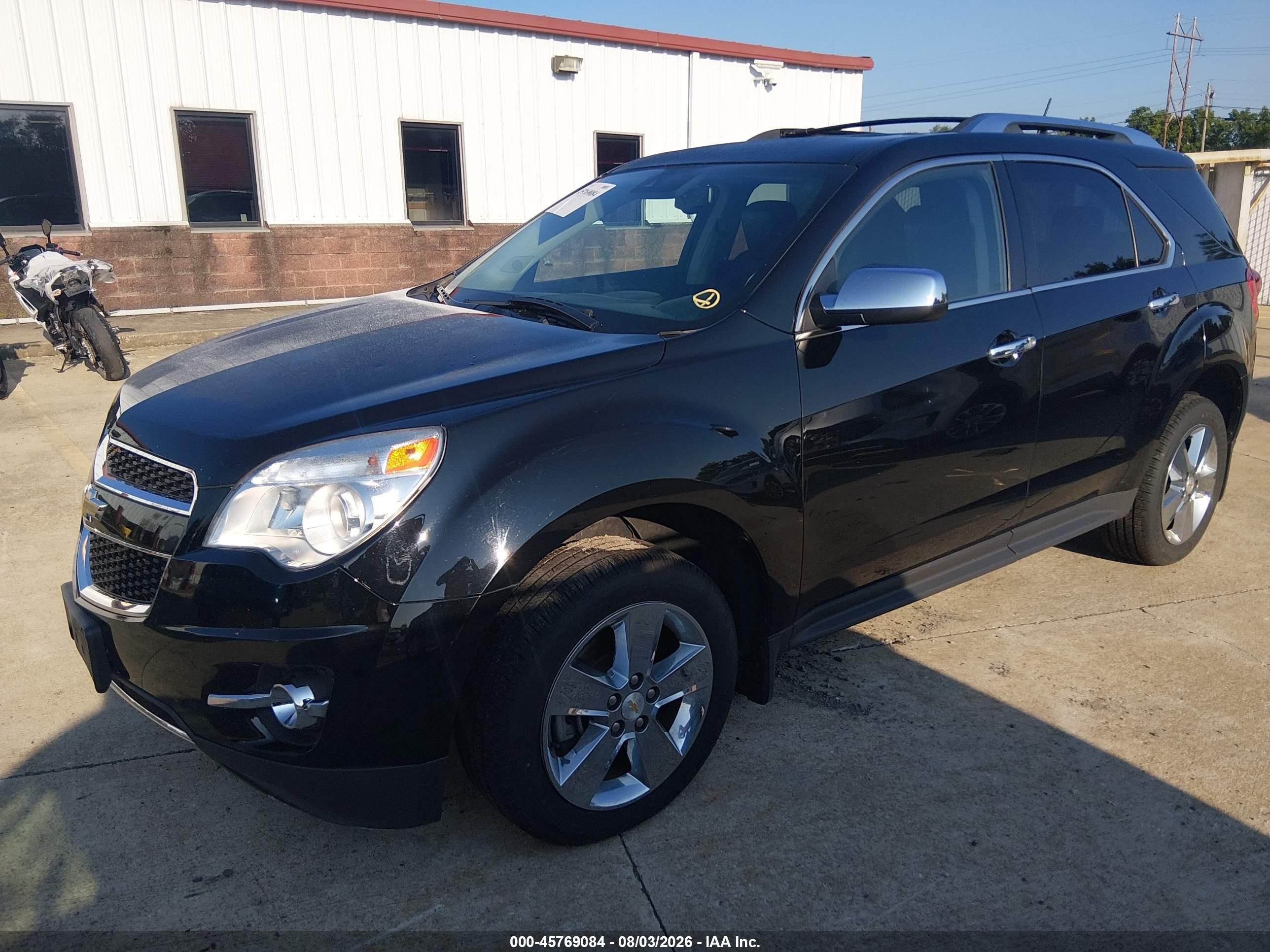 2013 Chevrolet Equinox Ltz Черный vin: 2GNFLGE30D6204878