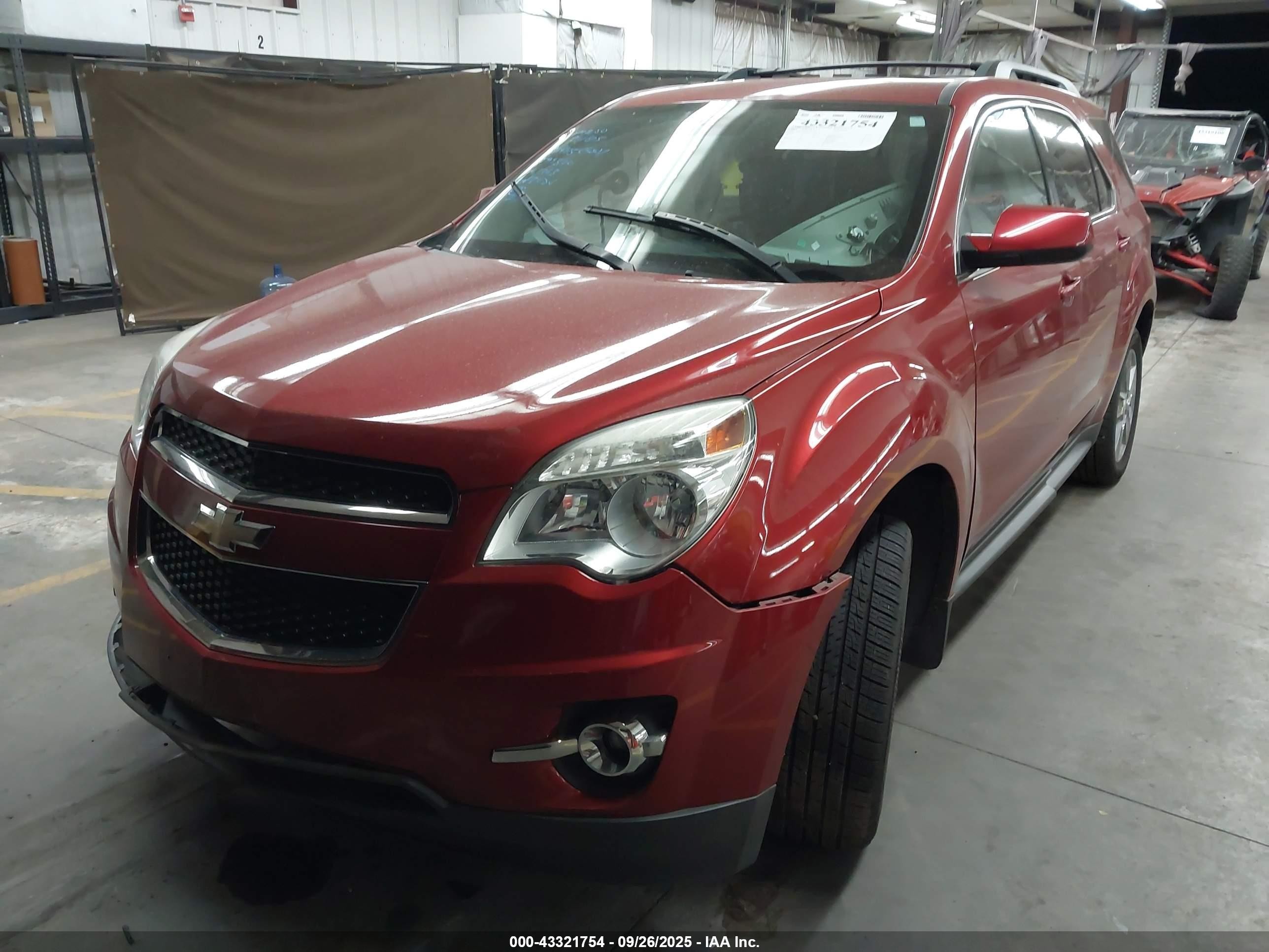 2014 Chevrolet Equinox 2lt Red vin: 2GNFLGE31E6241763