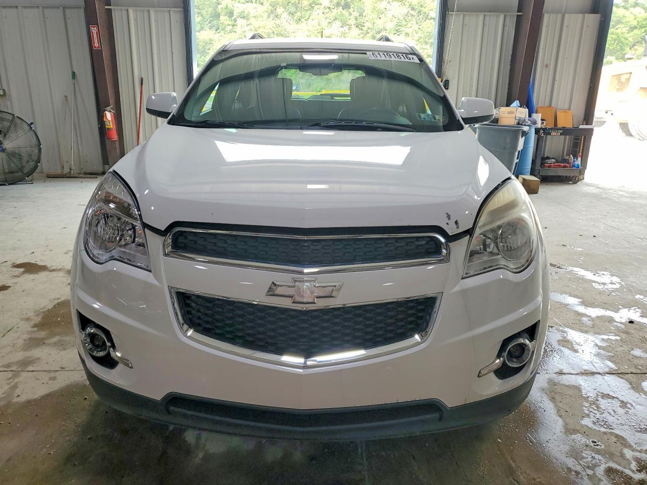 2014 Chevrolet Equinox Lt White vin: 2GNFLGE31E6284807