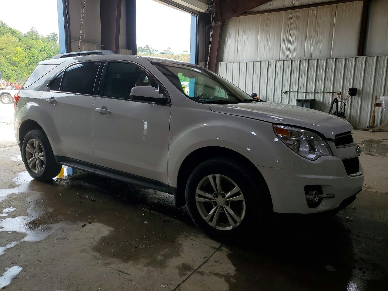2014 Chevrolet Equinox Lt White vin: 2GNFLGE31E6284807