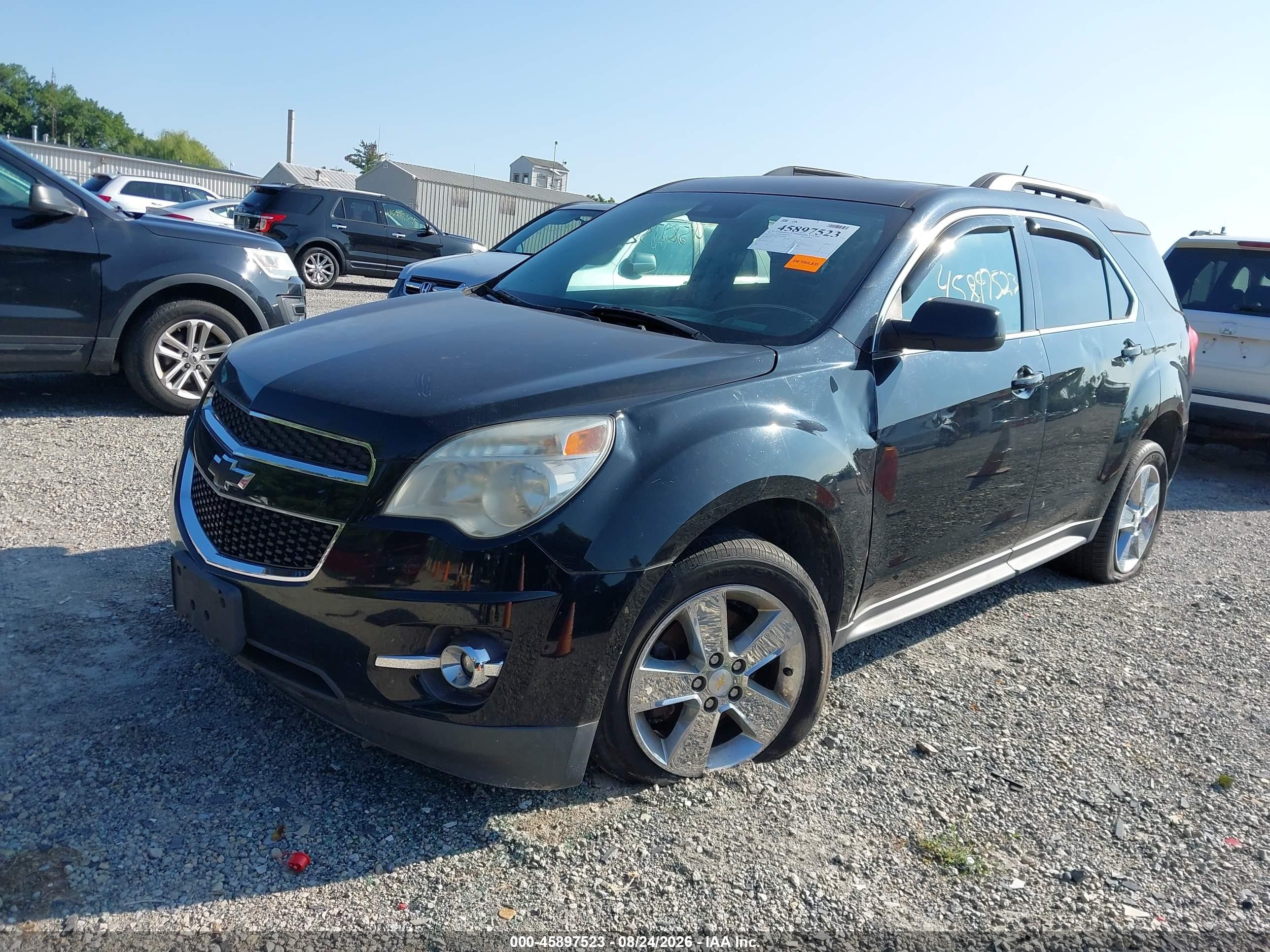 2015 Chevrolet Equinox Lt Black vin: 2GNFLGE31F6184868