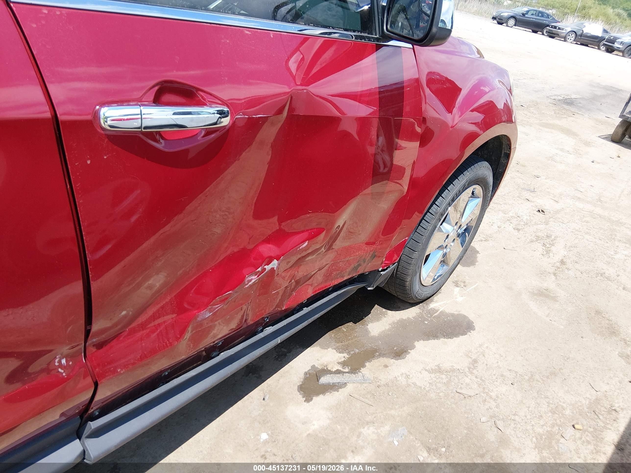 2013 Chevrolet Equinox Ltz Red vin: 2GNFLGE32D6149298