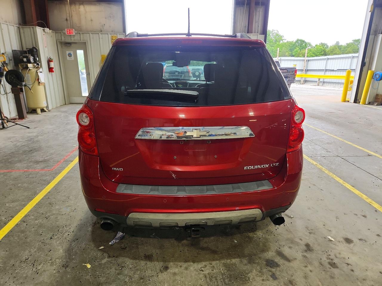 2013 Chevrolet Equinox Ltz Red vin: 2GNFLGE32D6224274