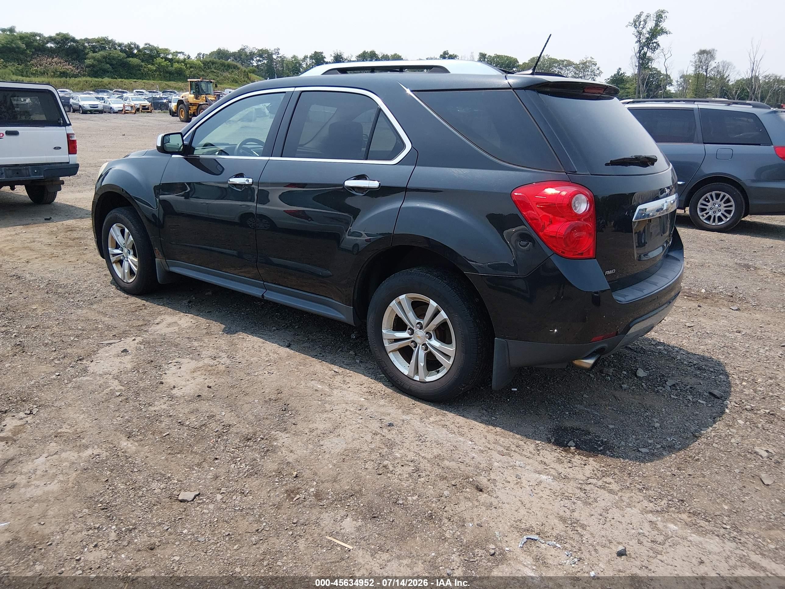 2013 Chevrolet Equinox Ltz Blue vin: 2GNFLGE32D6267772