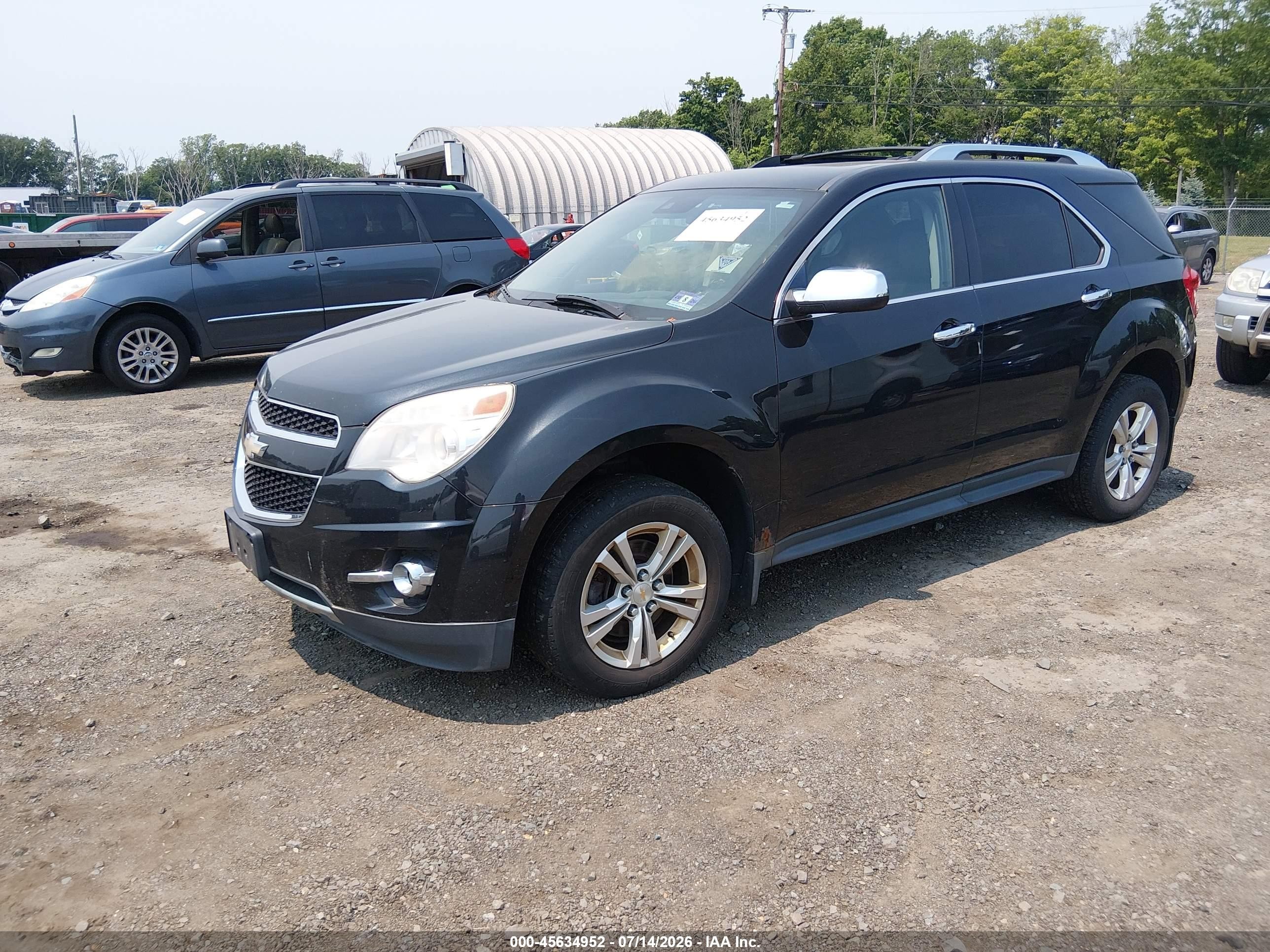 2013 Chevrolet Equinox Ltz Blue vin: 2GNFLGE32D6267772