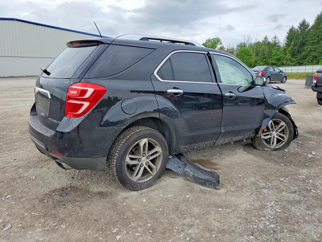2016 Chevrolet Equinox Ltz Black vin: 2GNFLGE32G6209861