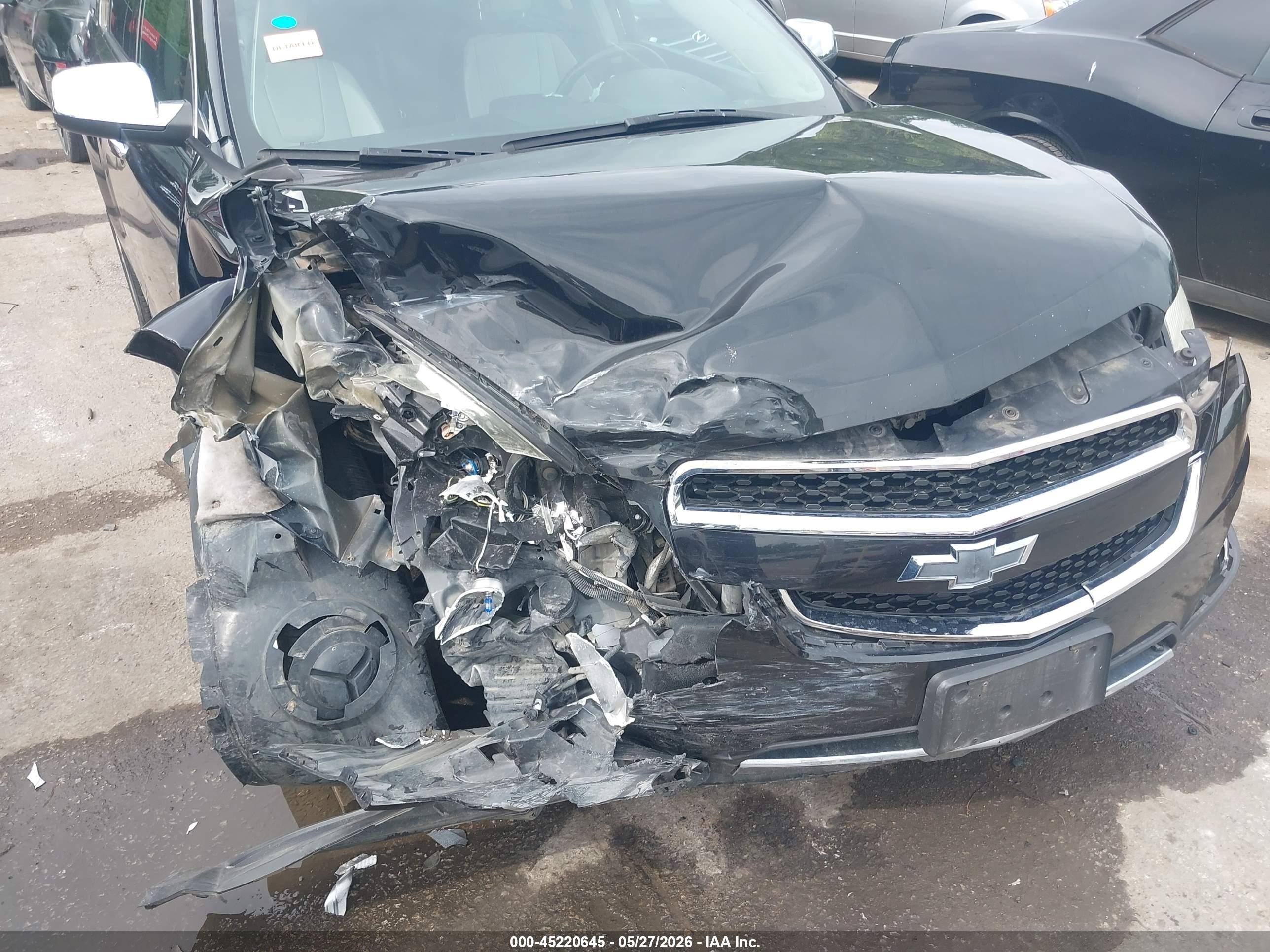 2013 Chevrolet Equinox Ltz Black vin: 2GNFLGE34D6421804