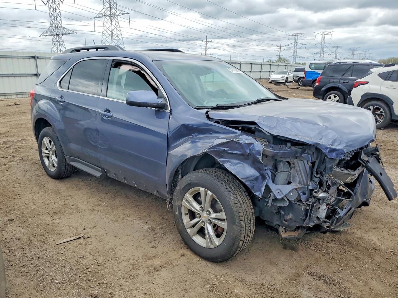 2014 Chevrolet Equinox Lt Blue vin: 2GNFLGE34E6232393