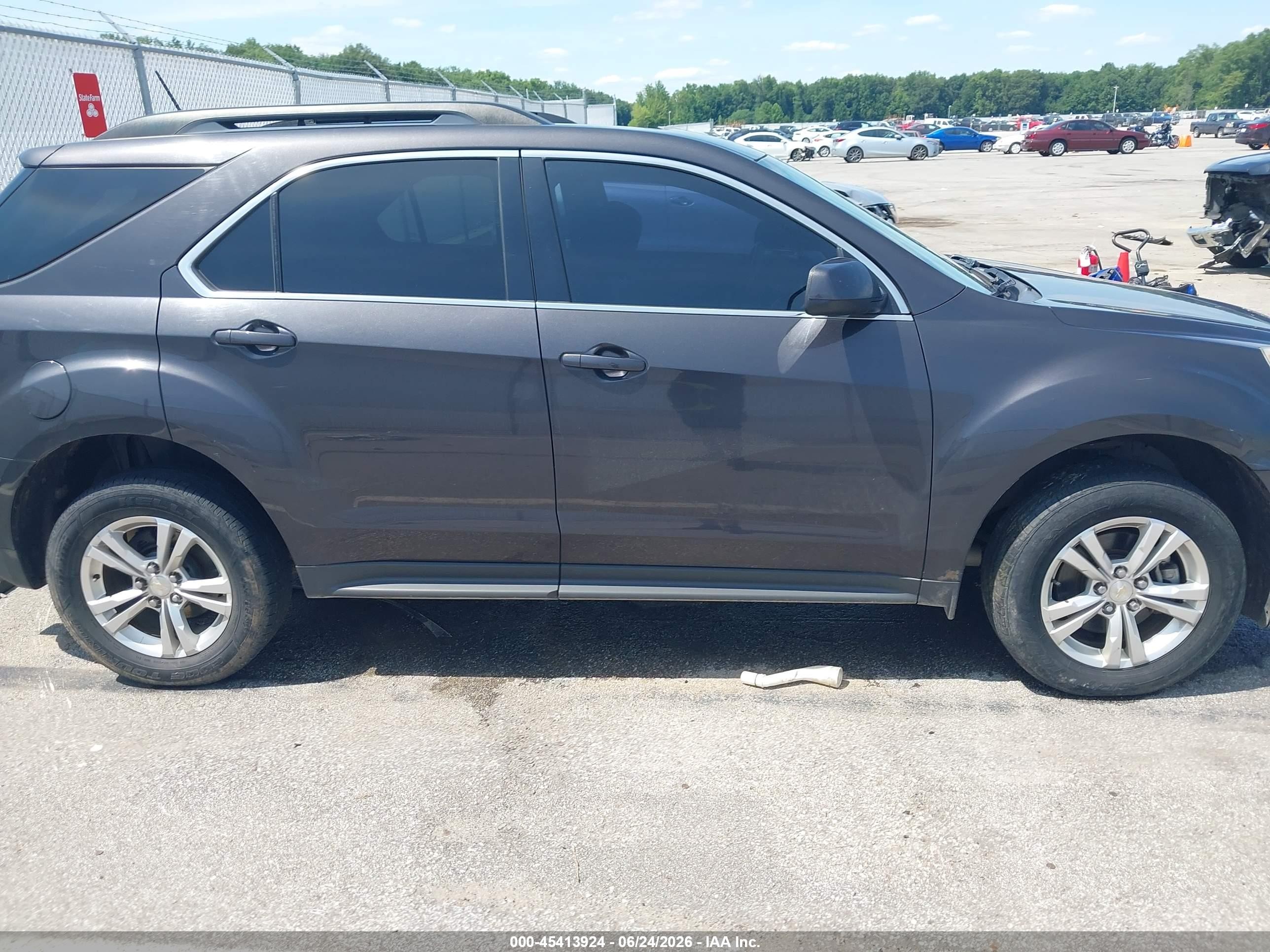 2015 Chevrolet Equinox Lt Gray vin: 2GNFLGE34F6155722