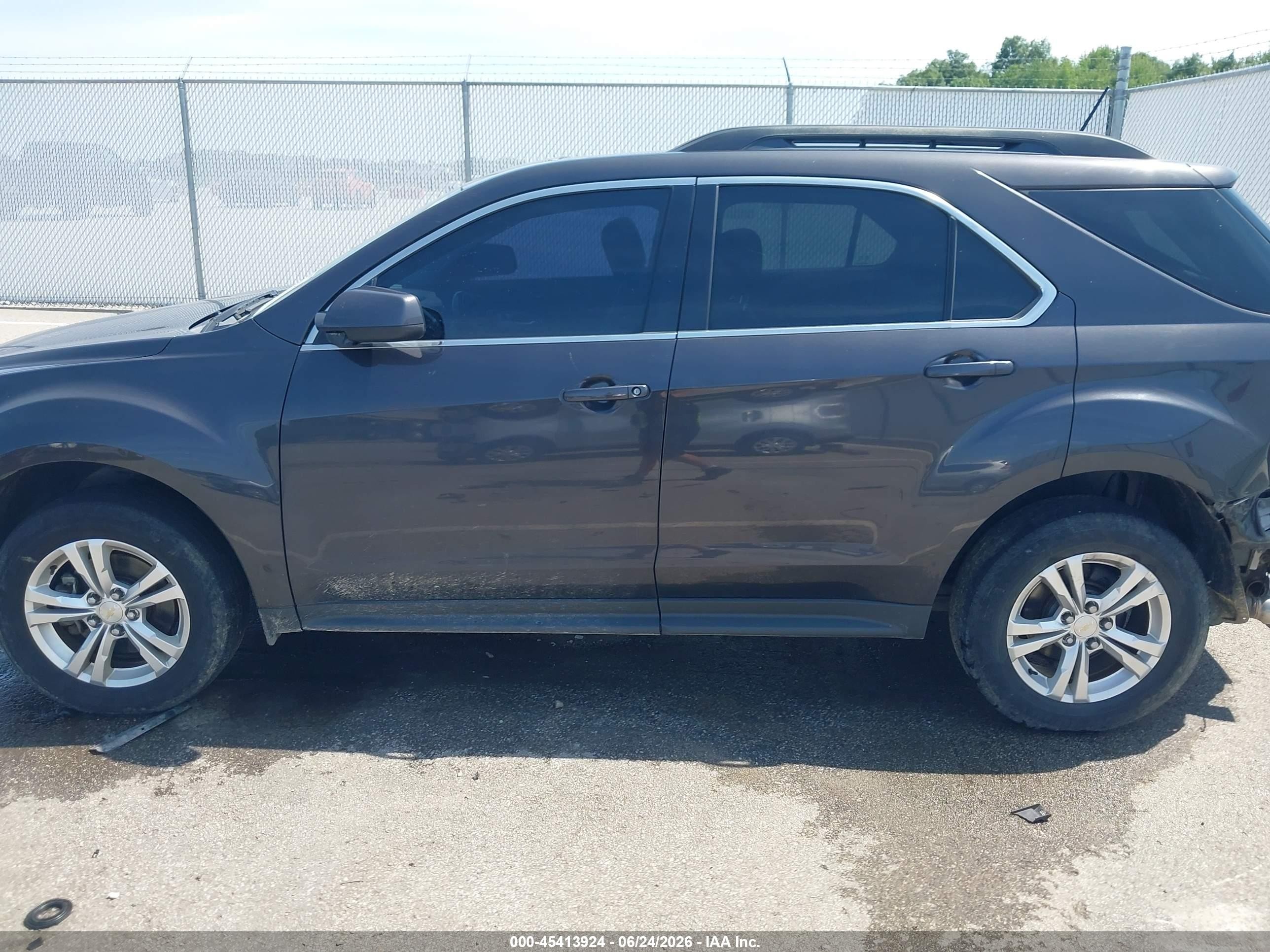 2015 Chevrolet Equinox Lt Gray vin: 2GNFLGE34F6155722