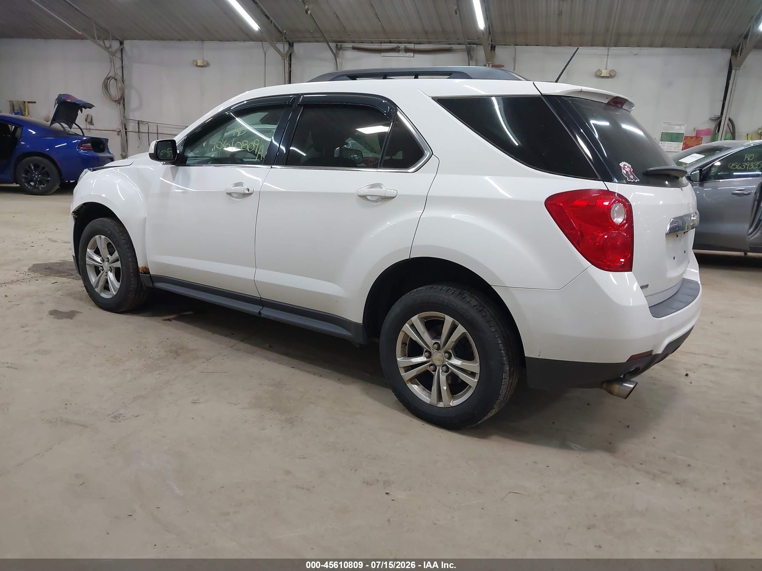 2015 Chevrolet Equinox Lt White vin: 2GNFLGE34F6370968