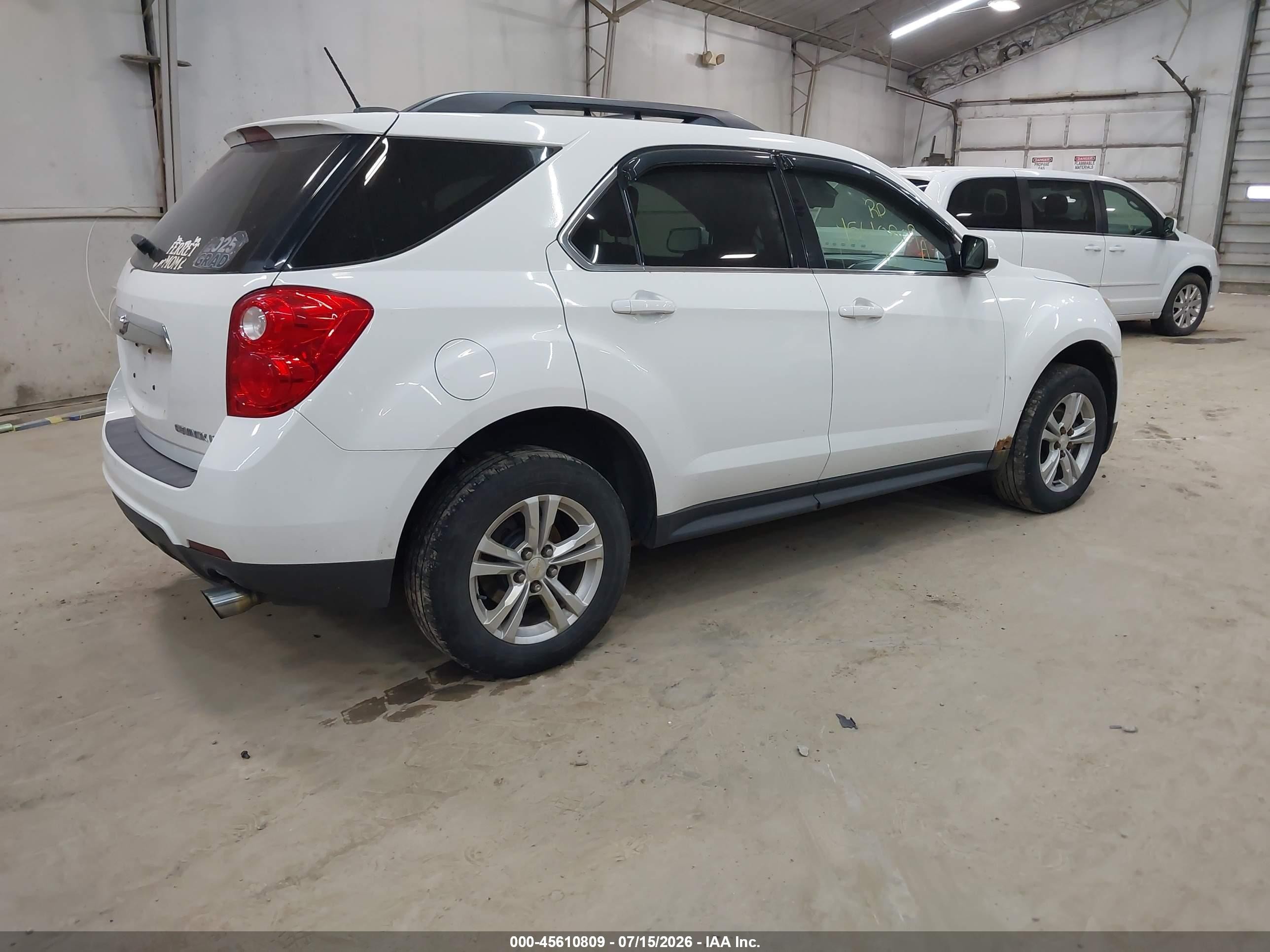 2015 Chevrolet Equinox Lt White vin: 2GNFLGE34F6370968