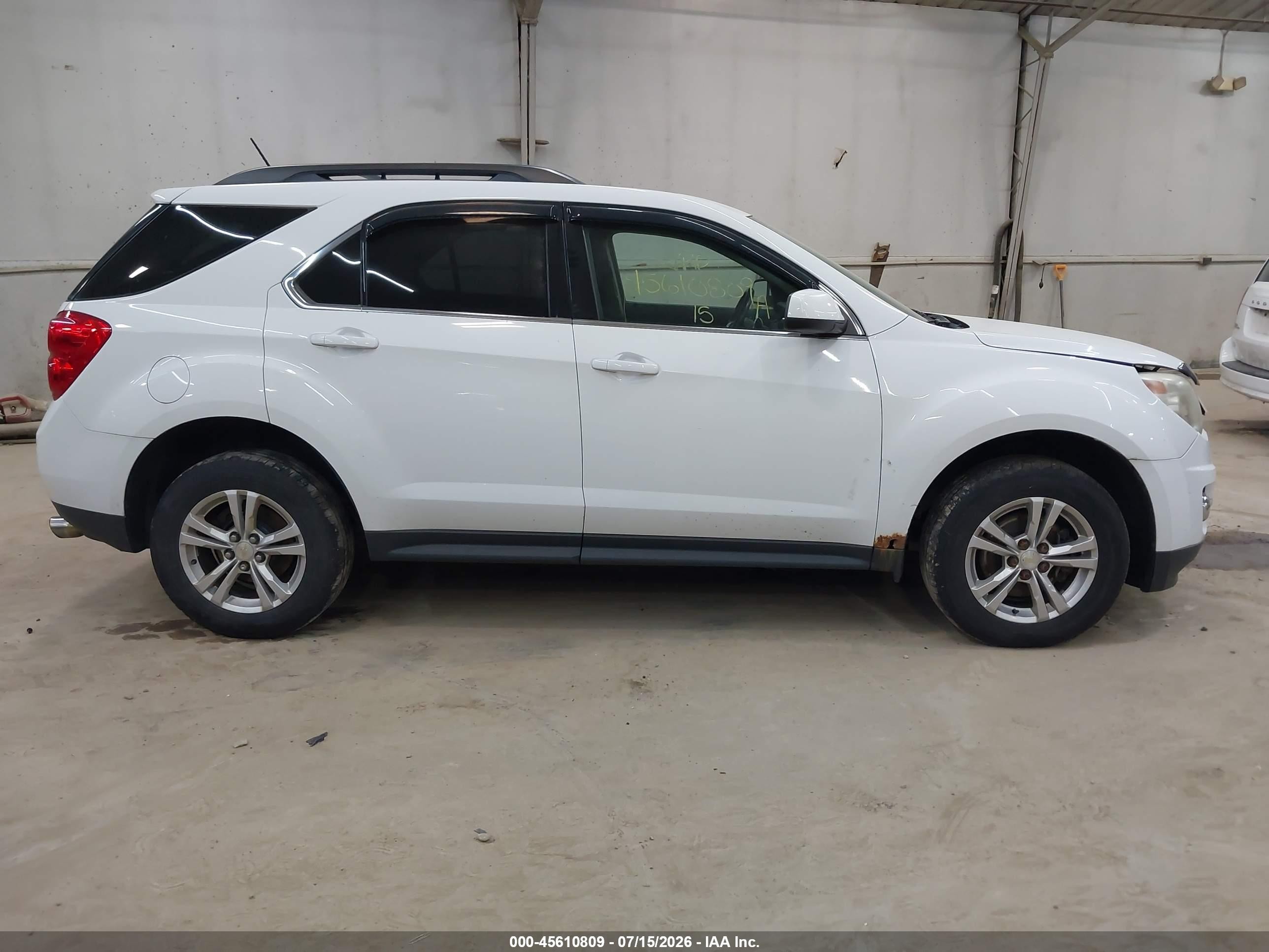 2015 Chevrolet Equinox Lt White vin: 2GNFLGE34F6370968
