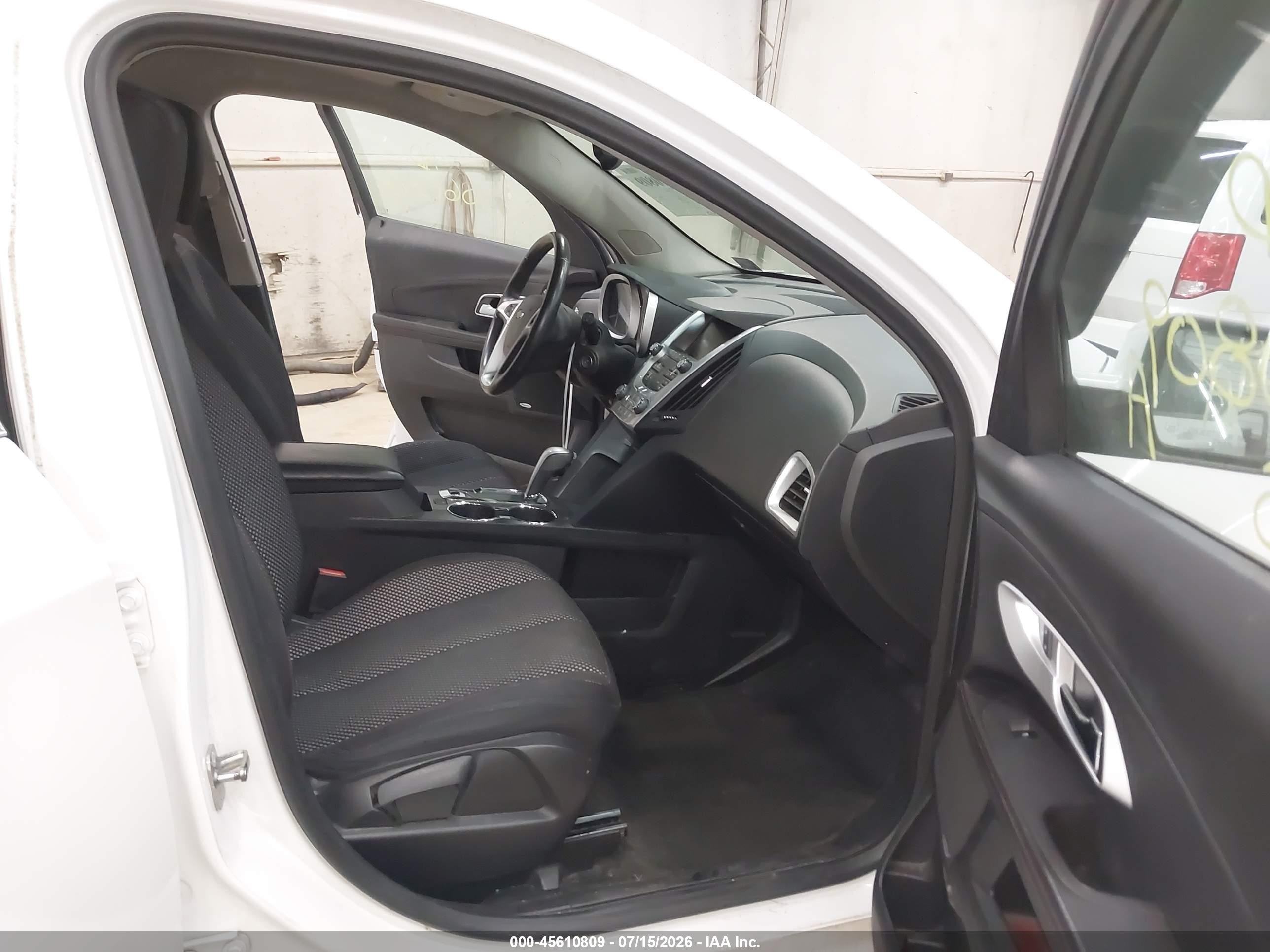 2015 Chevrolet Equinox Lt White vin: 2GNFLGE34F6370968