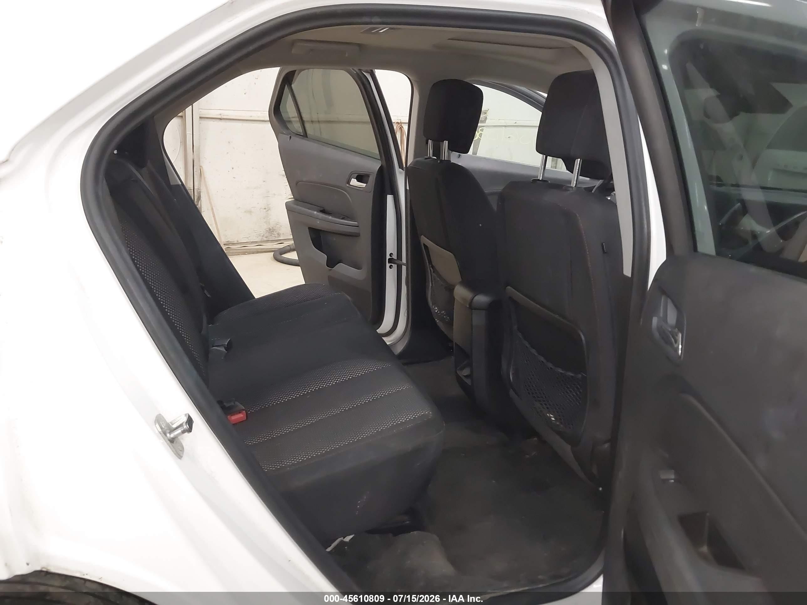 2015 Chevrolet Equinox Lt White vin: 2GNFLGE34F6370968