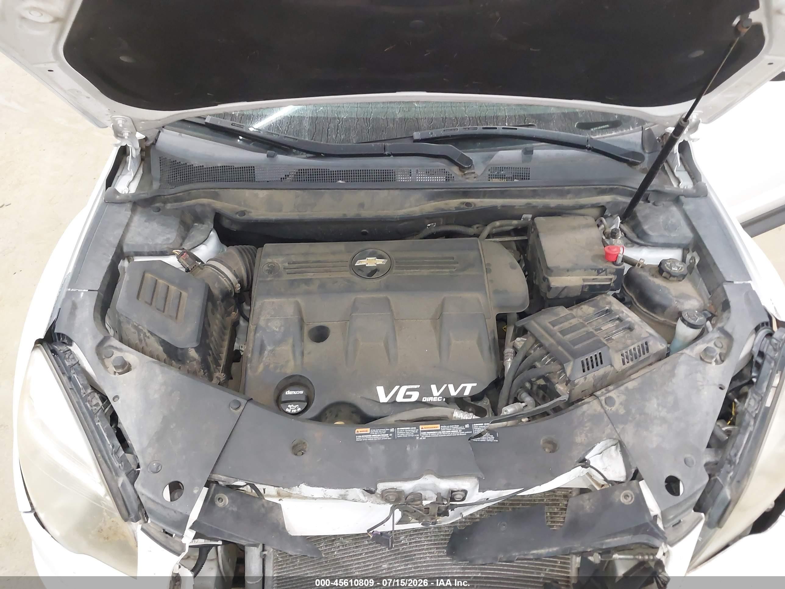 2015 Chevrolet Equinox Lt White vin: 2GNFLGE34F6370968