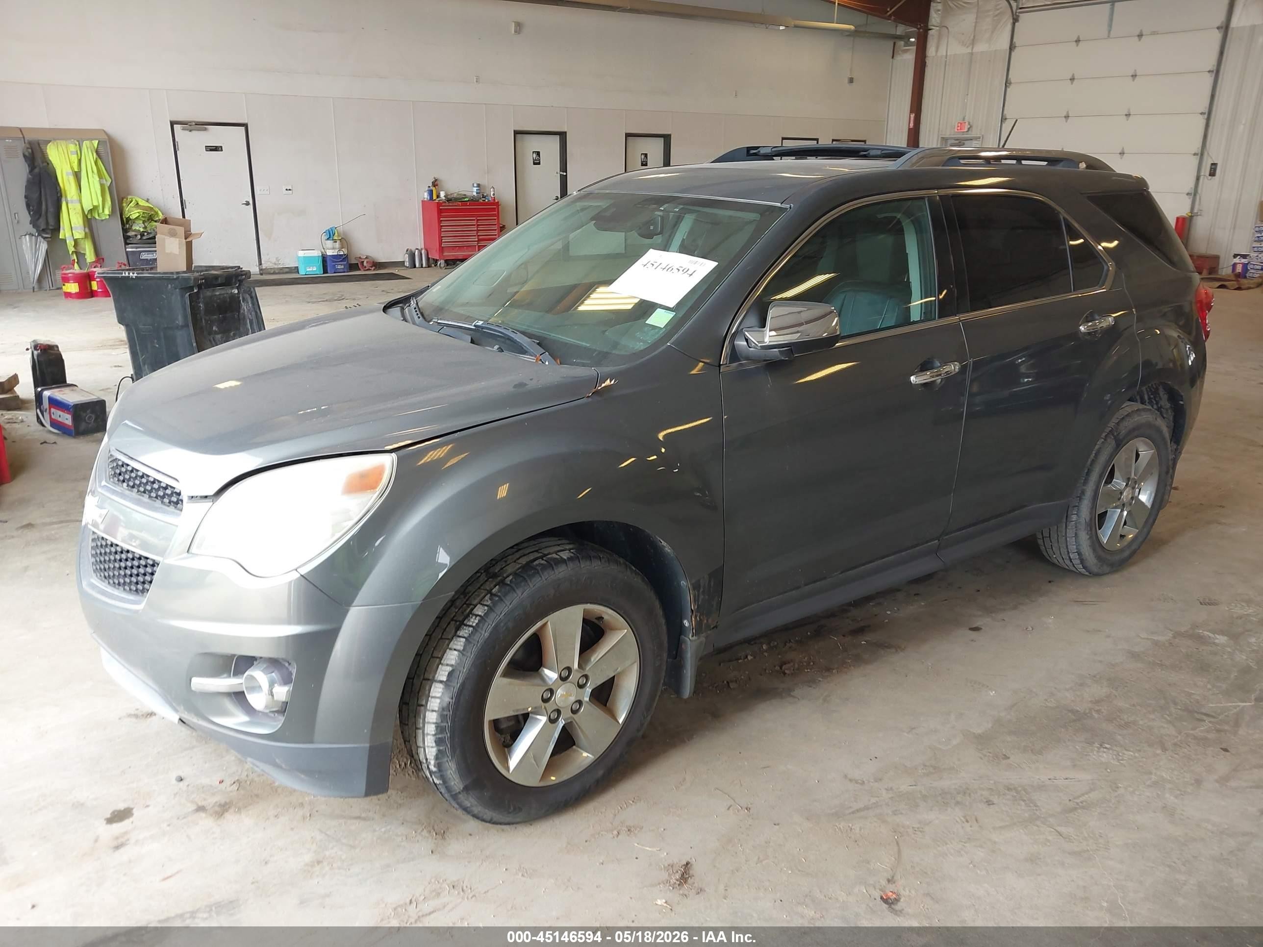2013 Chevrolet Equinox Ltz Серый vin: 2GNFLGE35D6183963