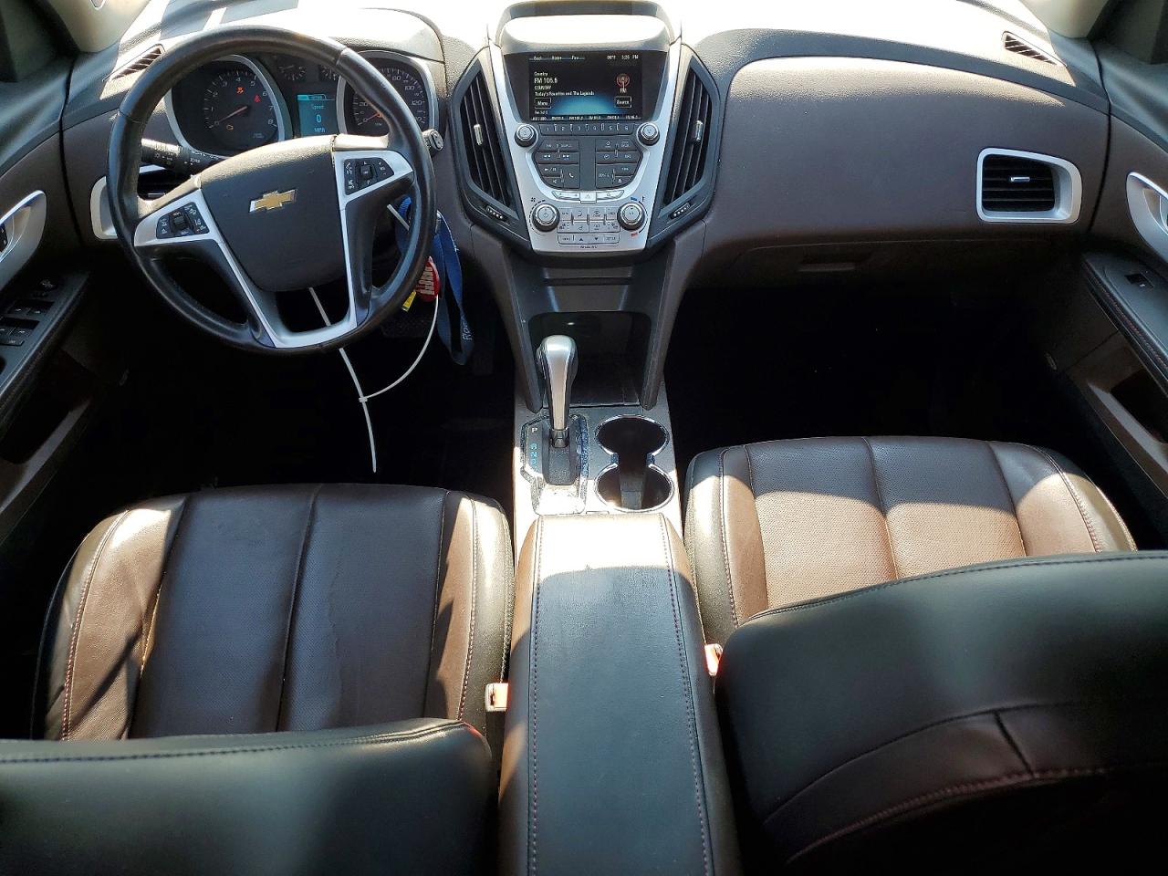 2013 Chevrolet Equinox Ltz Желто-коричневый vin: 2GNFLGE35D6297770