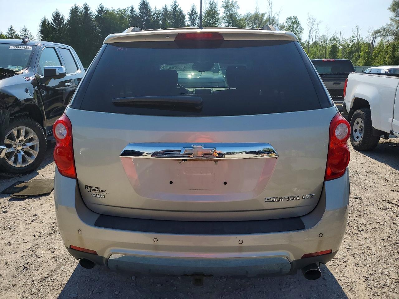 2013 Chevrolet Equinox Ltz Желто-коричневый vin: 2GNFLGE35D6297770