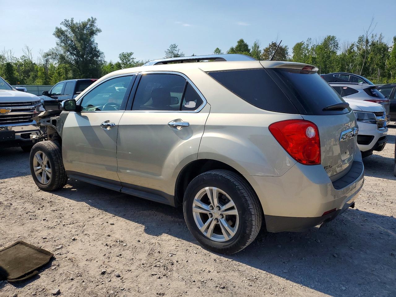 2013 Chevrolet Equinox Ltz Желто-коричневый vin: 2GNFLGE35D6297770