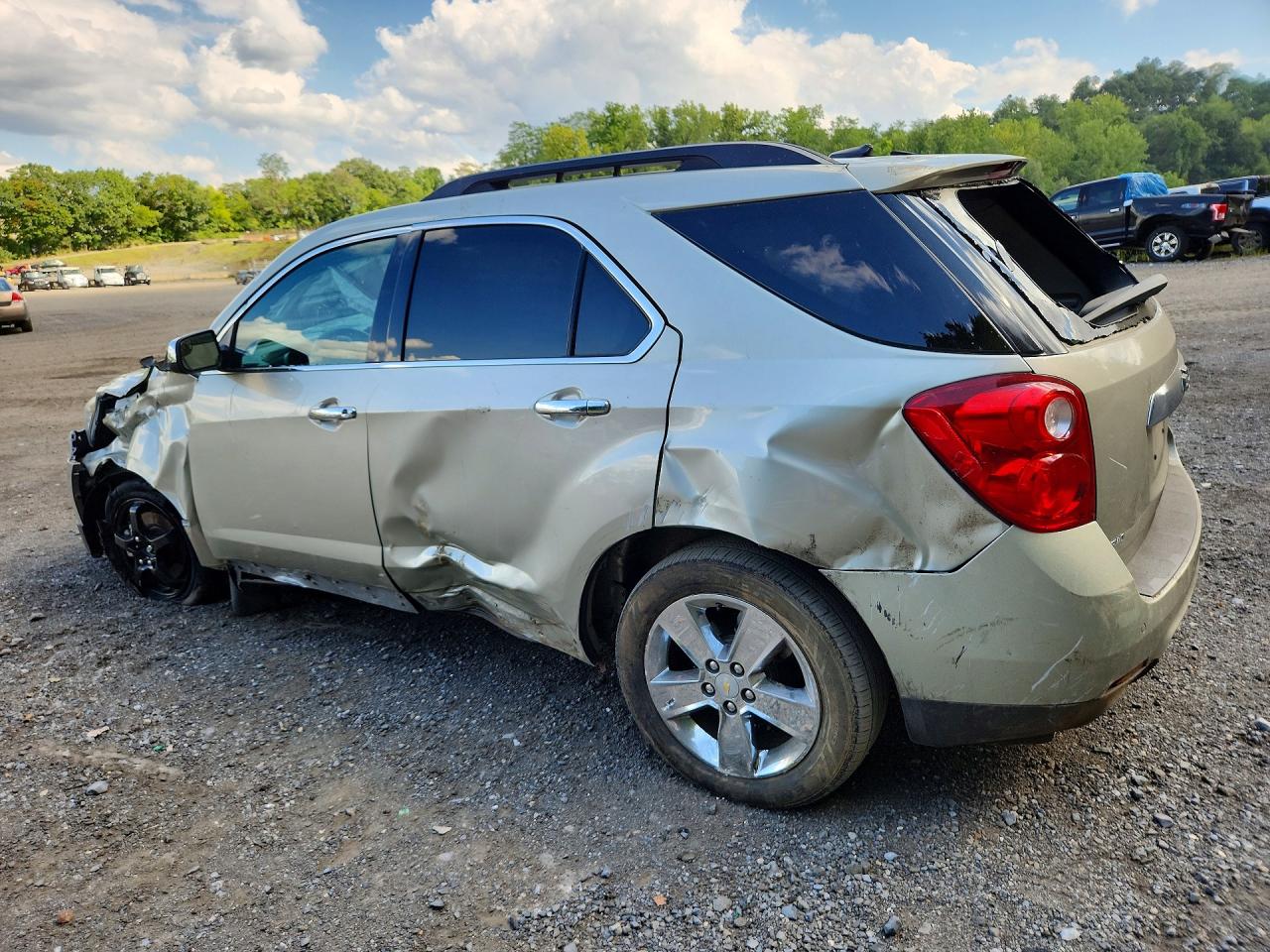2014 Chevrolet Equinox Lt Beige vin: 2GNFLGE35E6379418