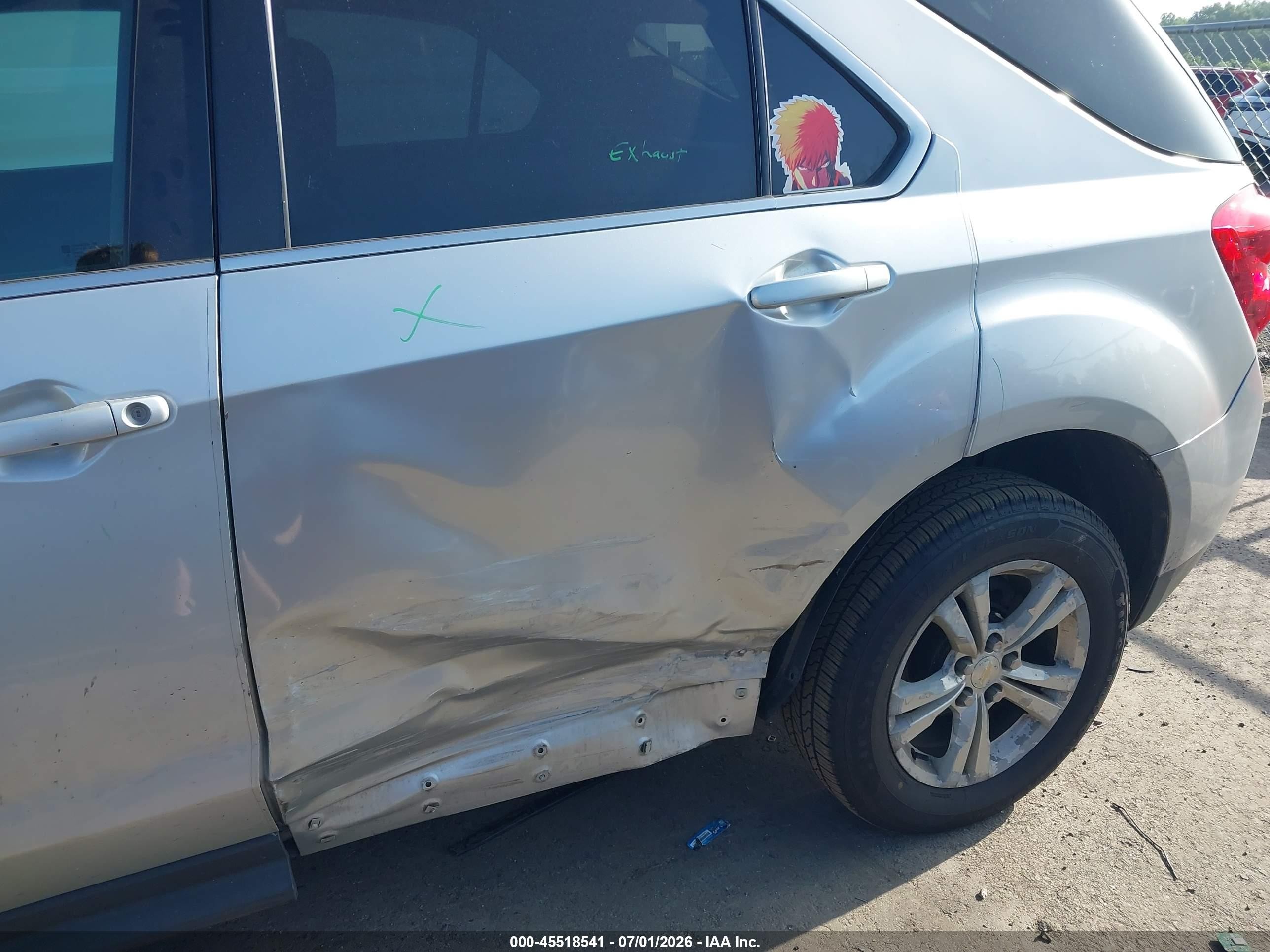 2015 Chevrolet Equinox Lt Серебряный vin: 2GNFLGE35F6101099