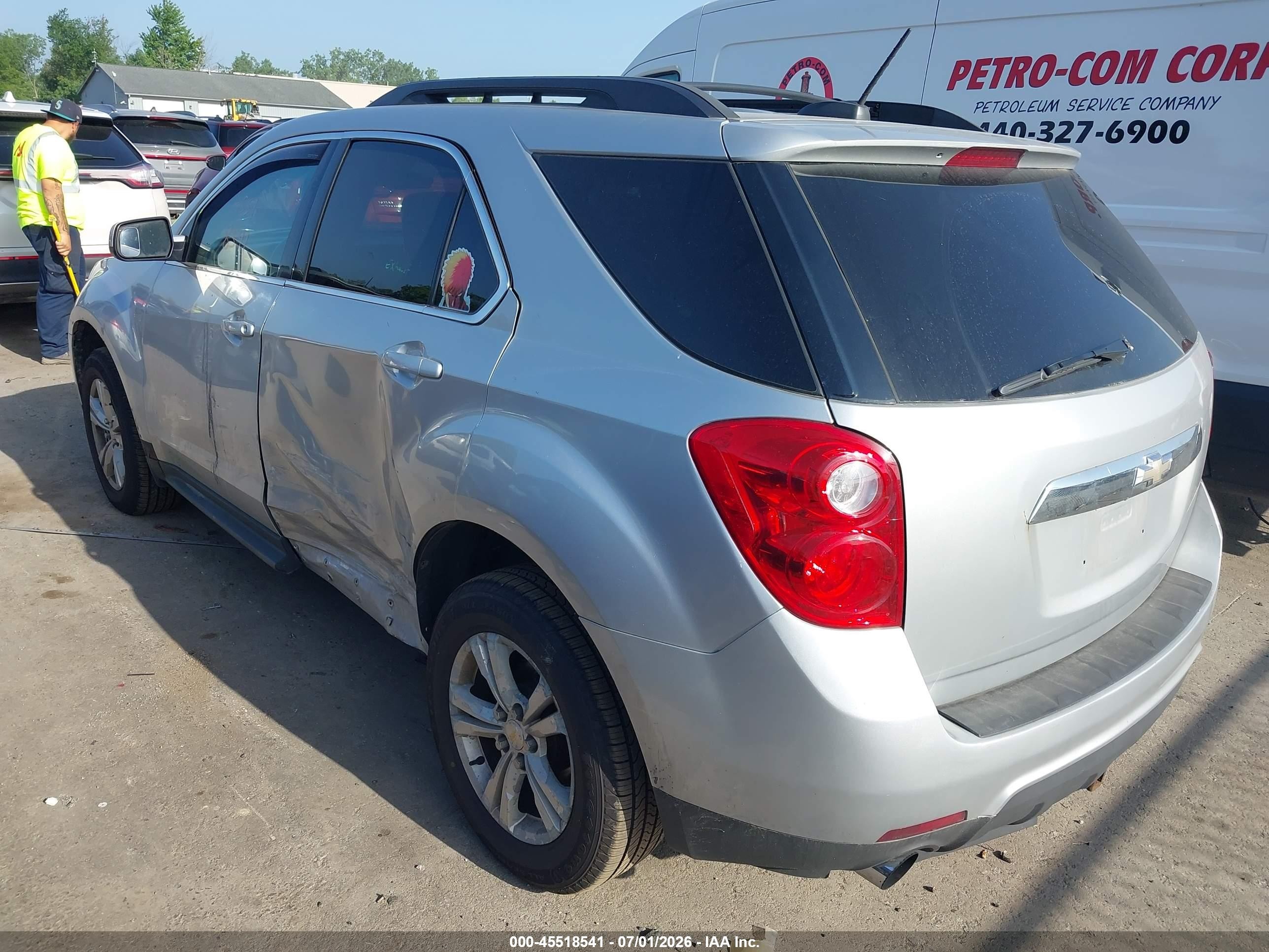 2015 Chevrolet Equinox Lt Серебряный vin: 2GNFLGE35F6101099