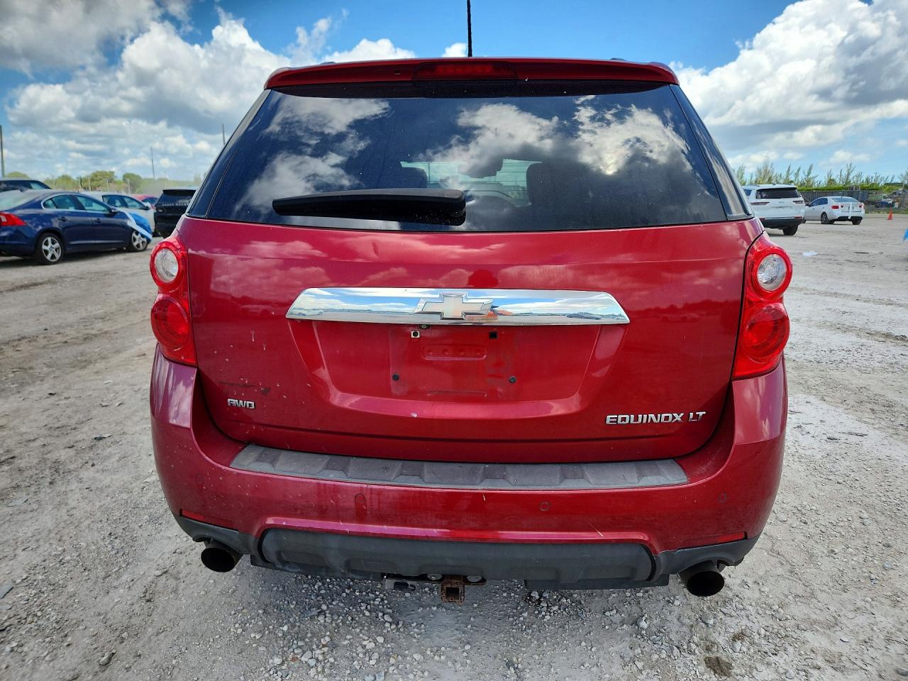 2015 Chevrolet Equinox Lt Красный vin: 2GNFLGE35F6148293