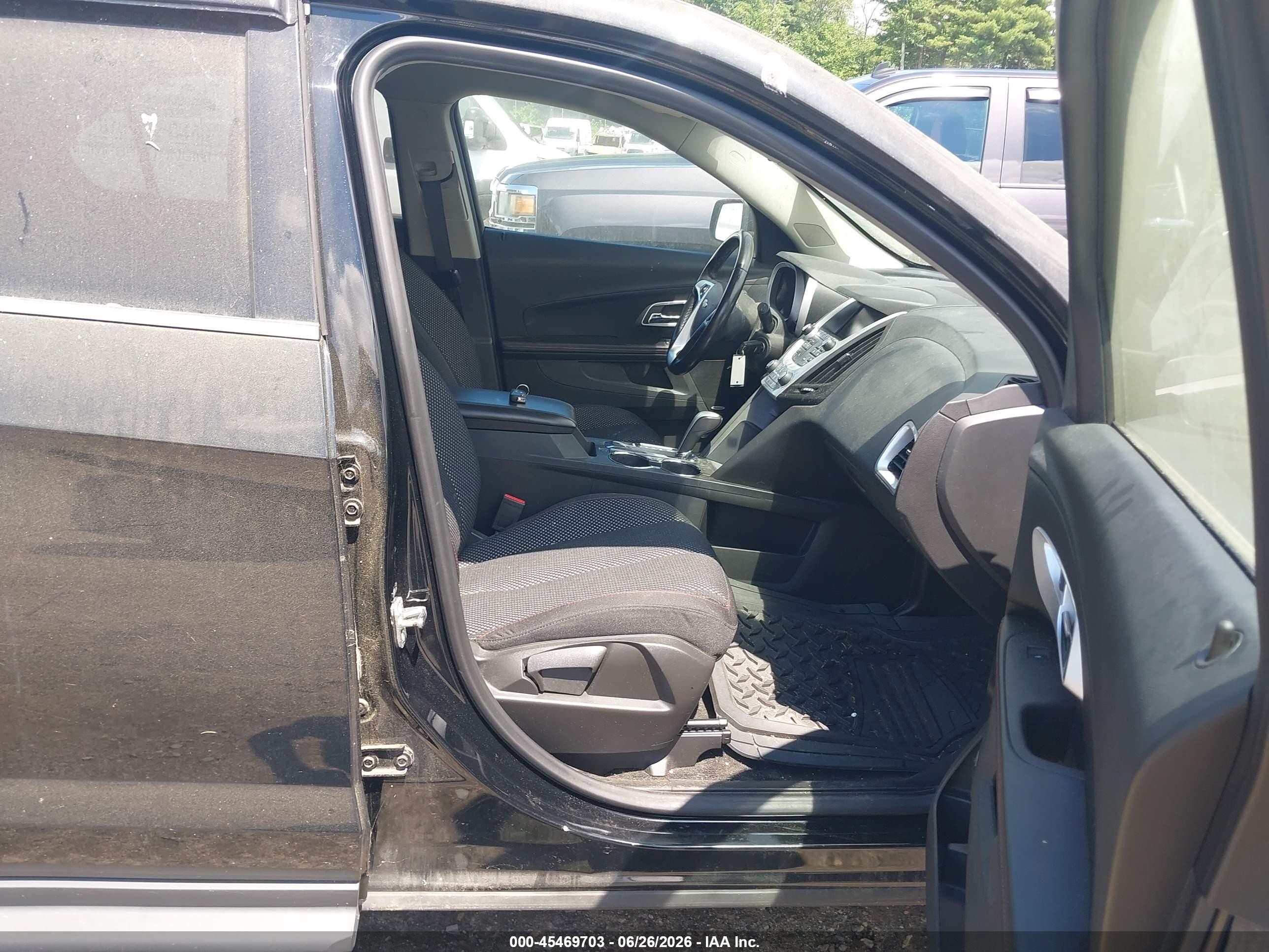 2015 Chevrolet Equinox Lt Black vin: 2GNFLGE35F6256624