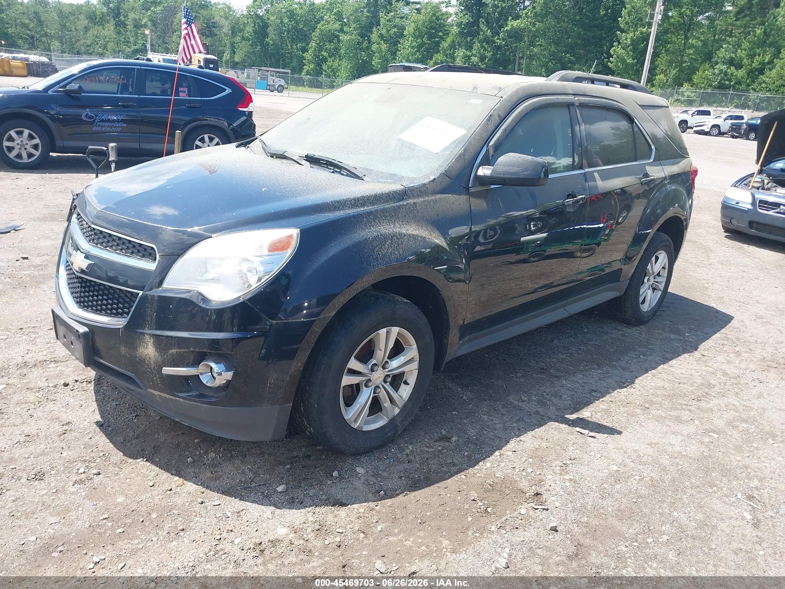2015 Chevrolet Equinox Lt Black vin: 2GNFLGE35F6256624