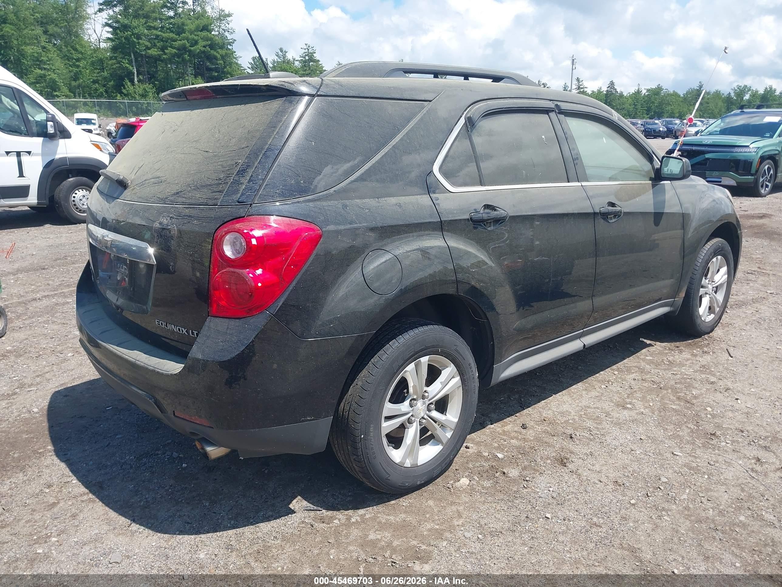 2015 Chevrolet Equinox Lt Black vin: 2GNFLGE35F6256624