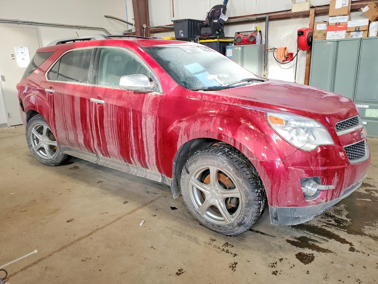 2013 Chevrolet Equinox Ltz Red vin: 2GNFLGE36D6189464