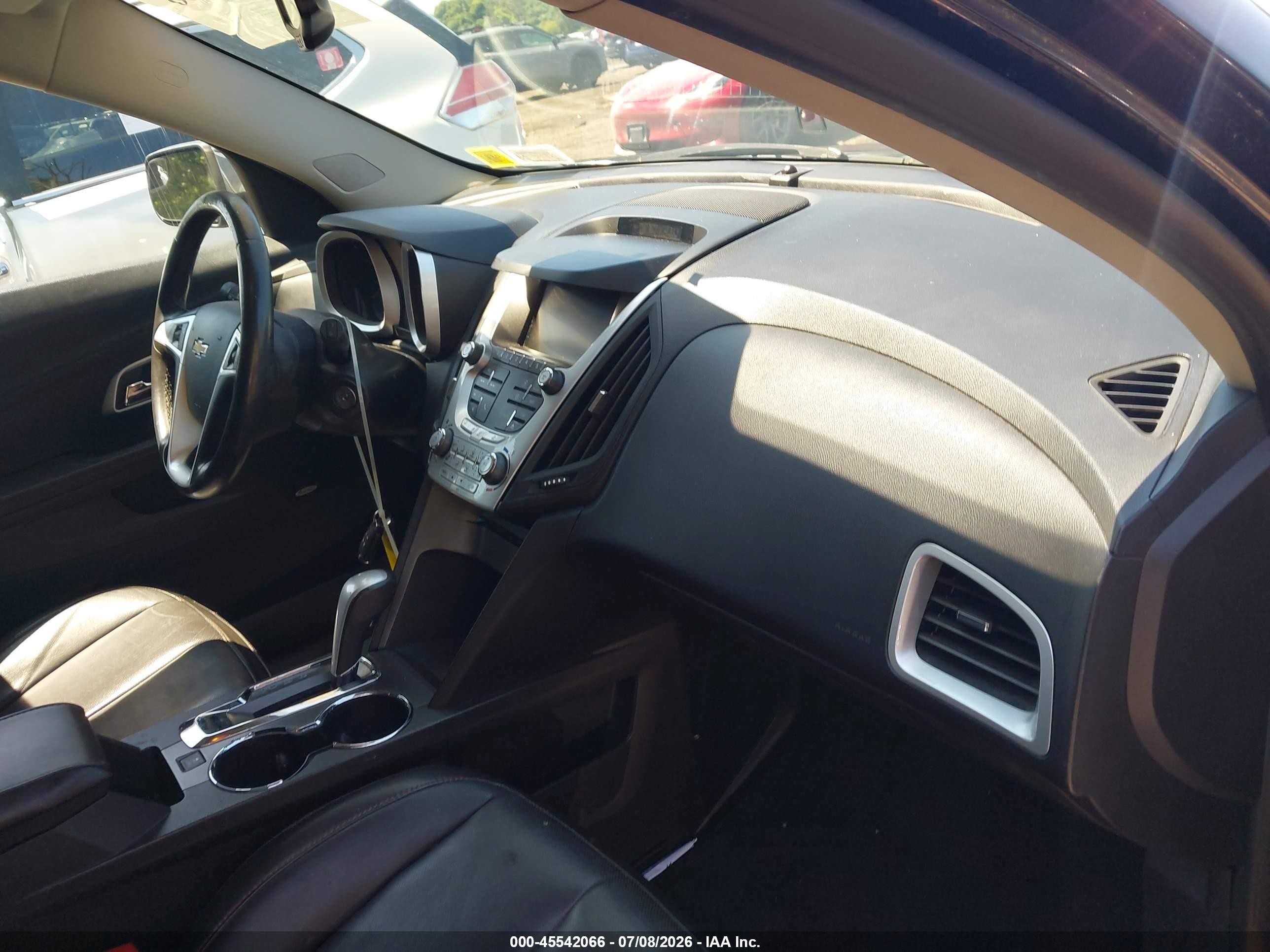 2013 Chevrolet Equinox Ltz Black vin: 2GNFLGE36D6289886