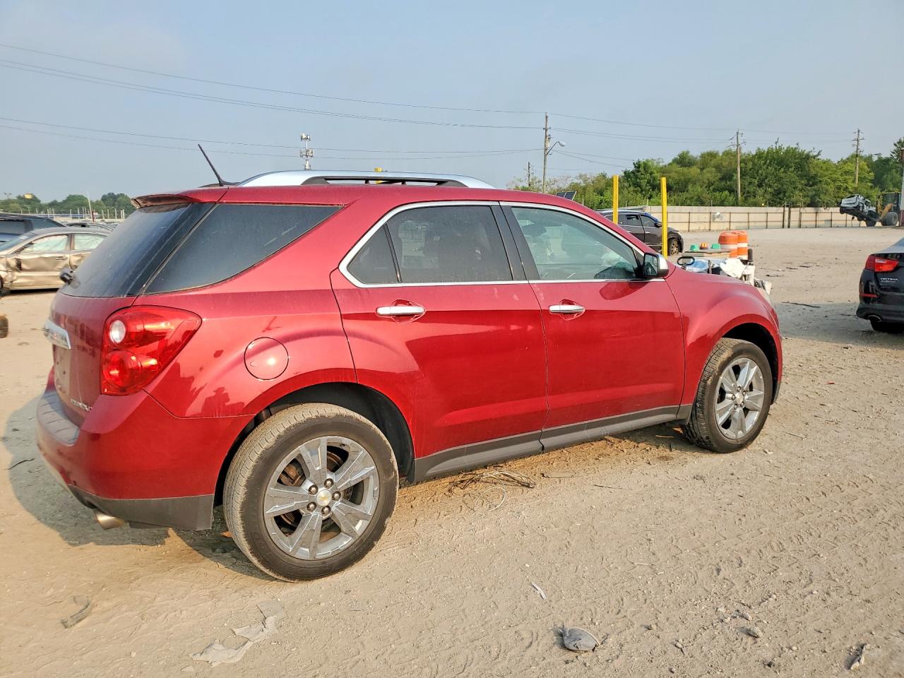 2013 Chevrolet Equinox Ltz Burgundy vin: 2GNFLGE36D6402946