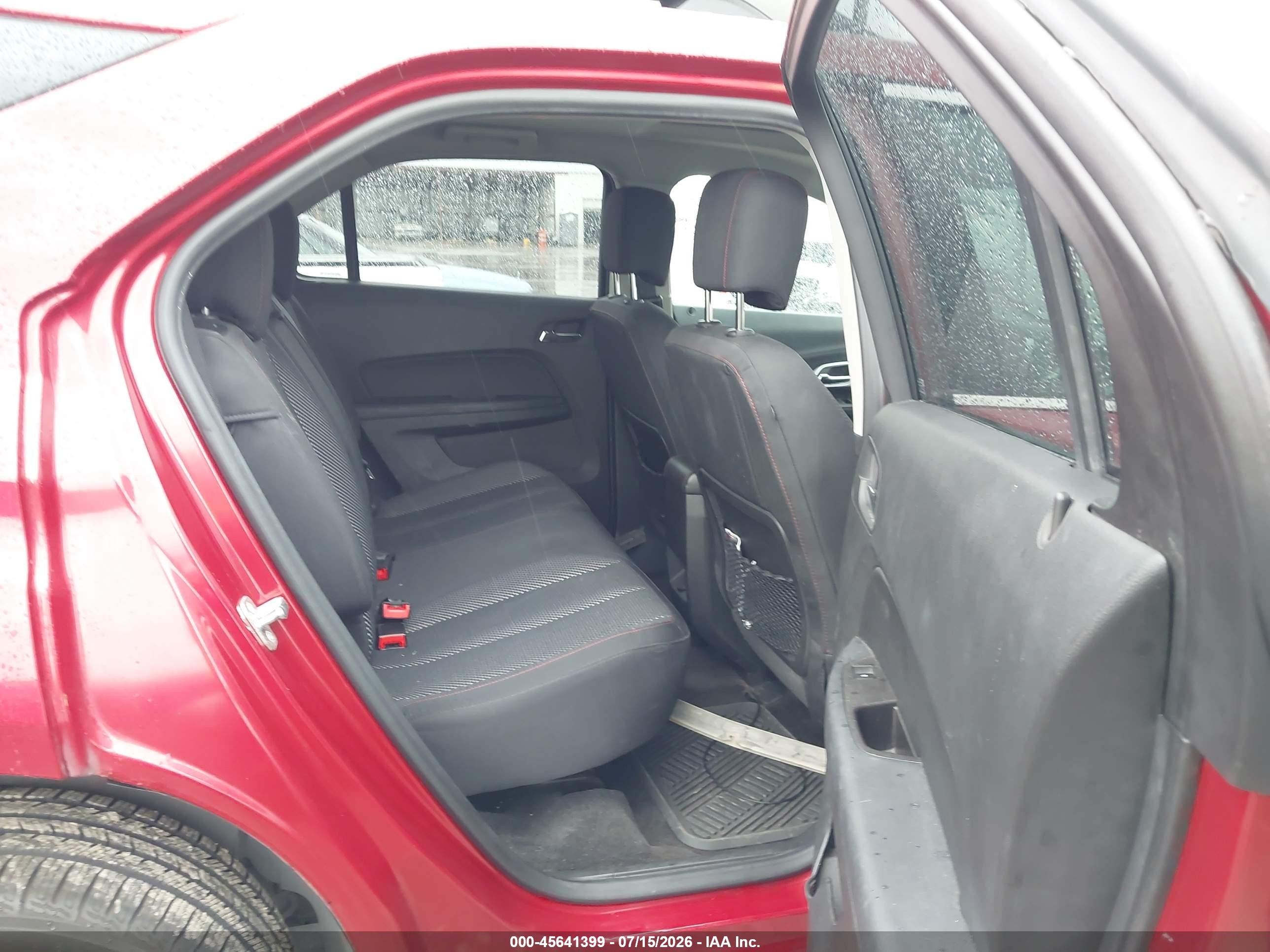2015 Chevrolet Equinox Lt Red vin: 2GNFLGE36F6428207