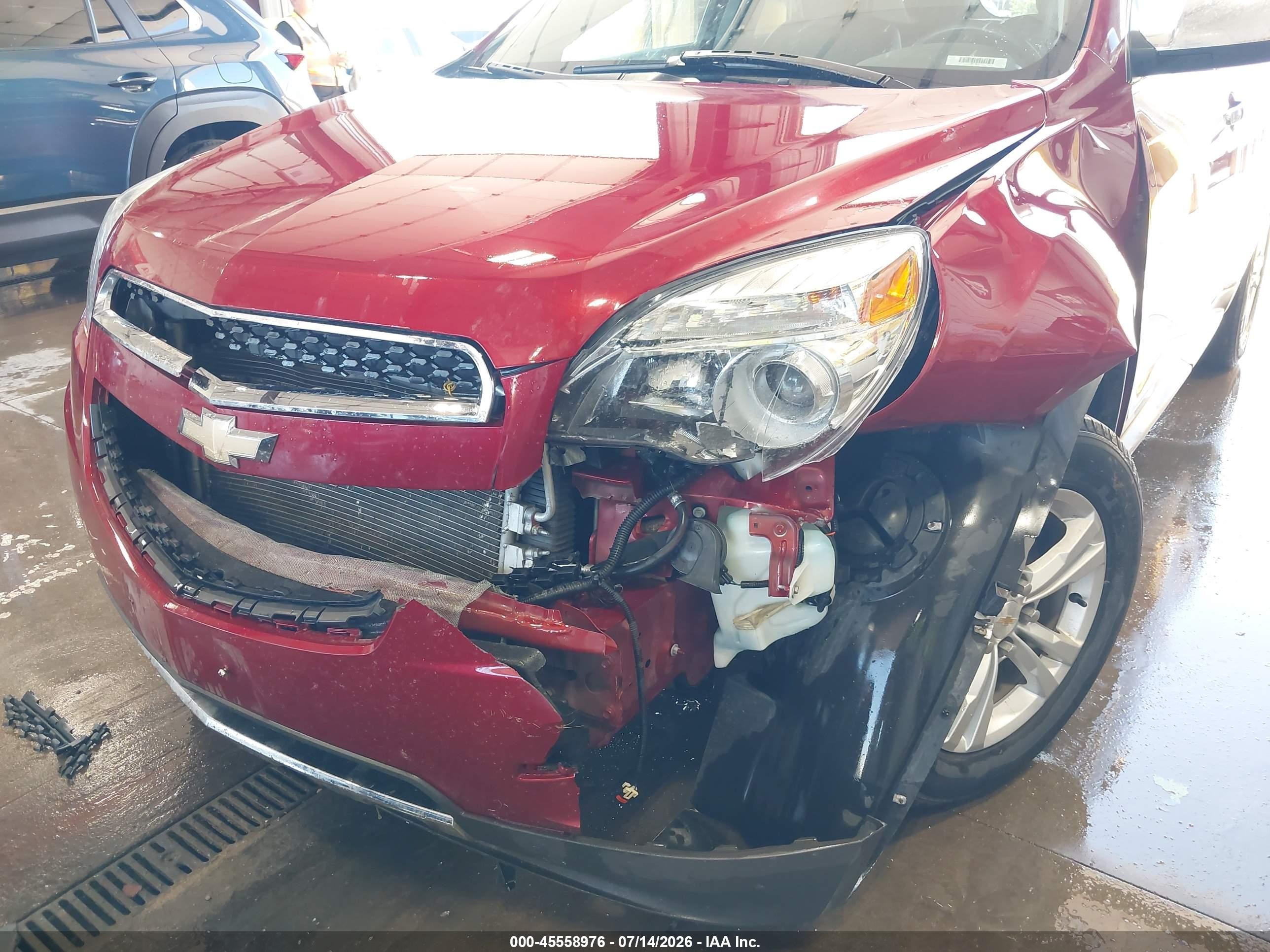 2013 Chevrolet Equinox Ltz Red vin: 2GNFLGE37D6267167