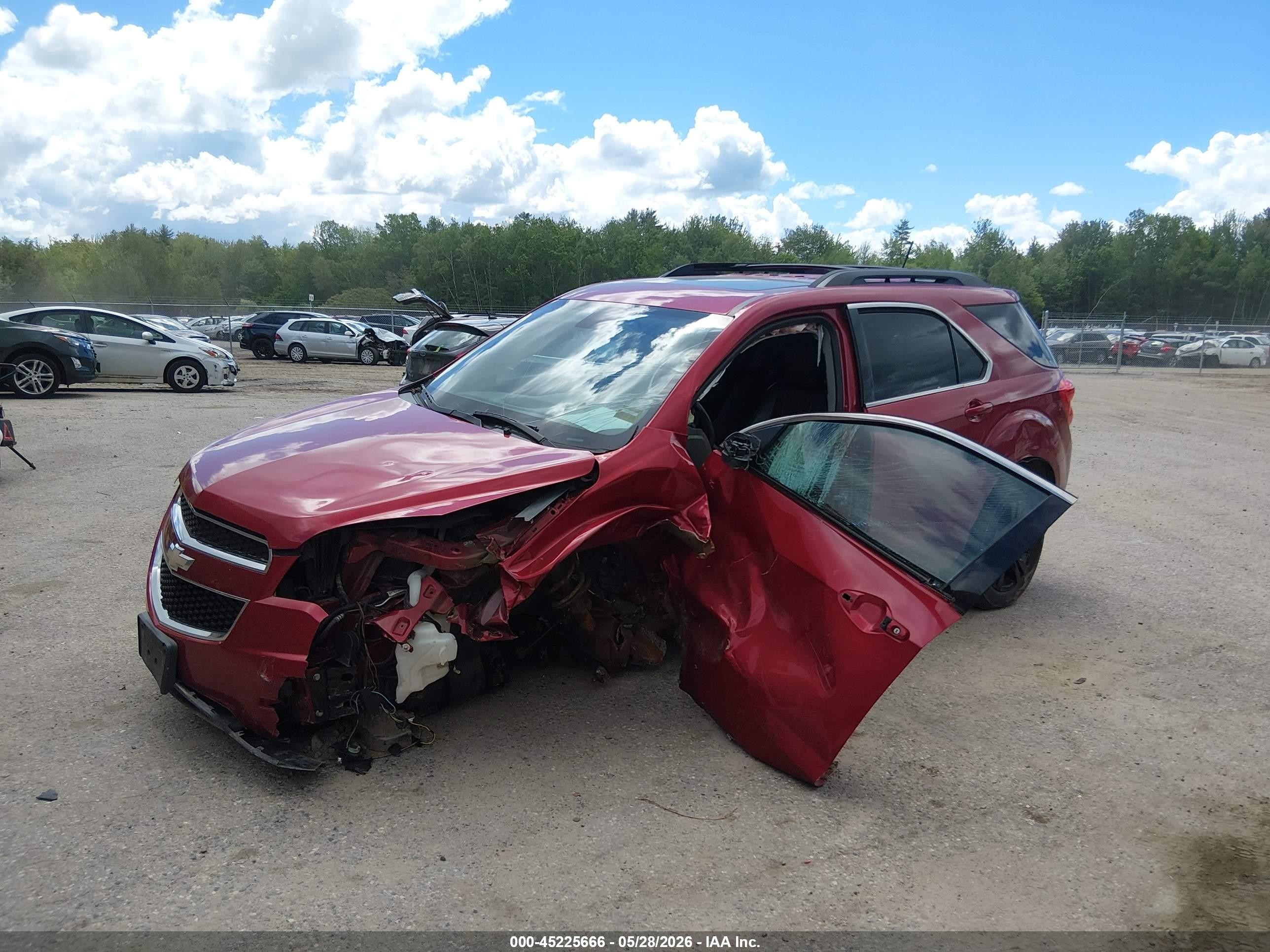 2015 Chevrolet Equinox 2lt Burgundy vin: 2GNFLGE37F6261968