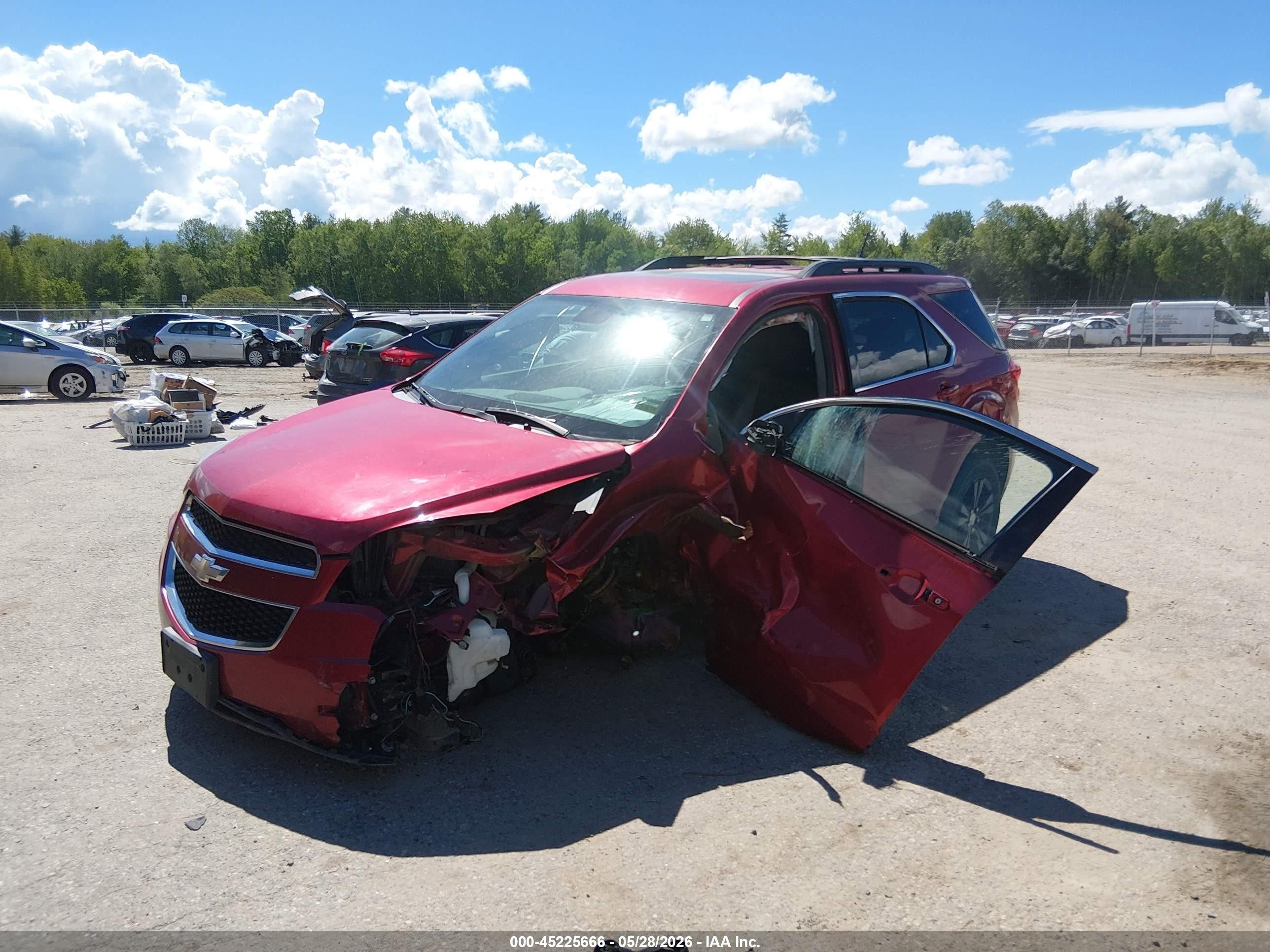 2015 Chevrolet Equinox 2lt Burgundy vin: 2GNFLGE37F6261968