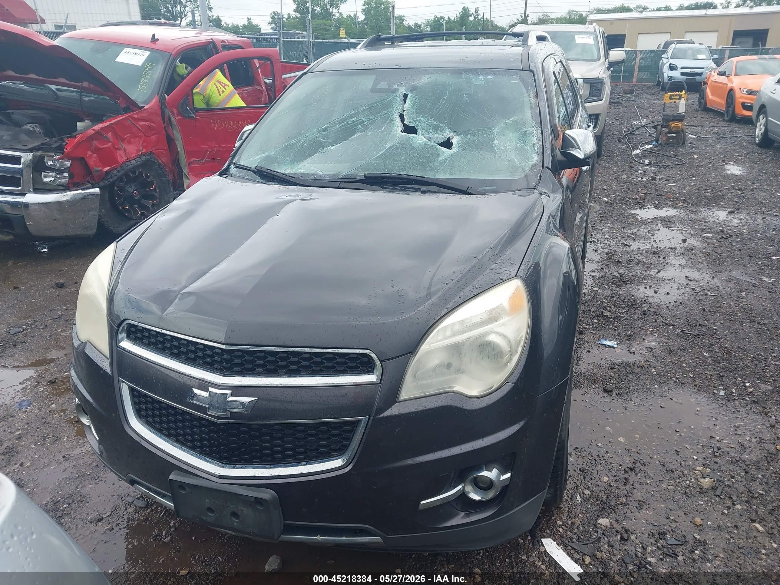2013 Chevrolet Equinox Ltz Black vin: 2GNFLGE39D6181858